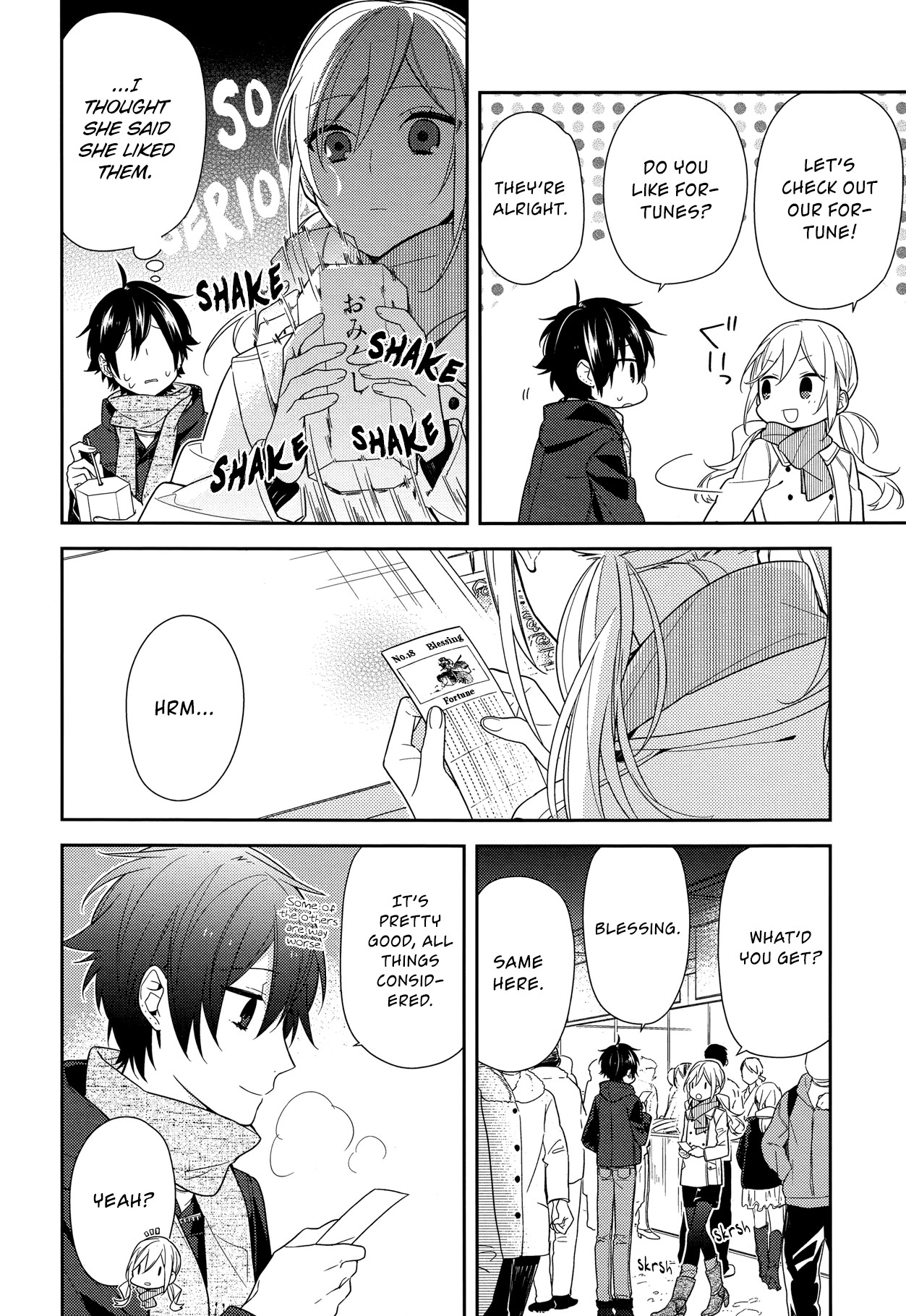 Horimiya, chapter 64