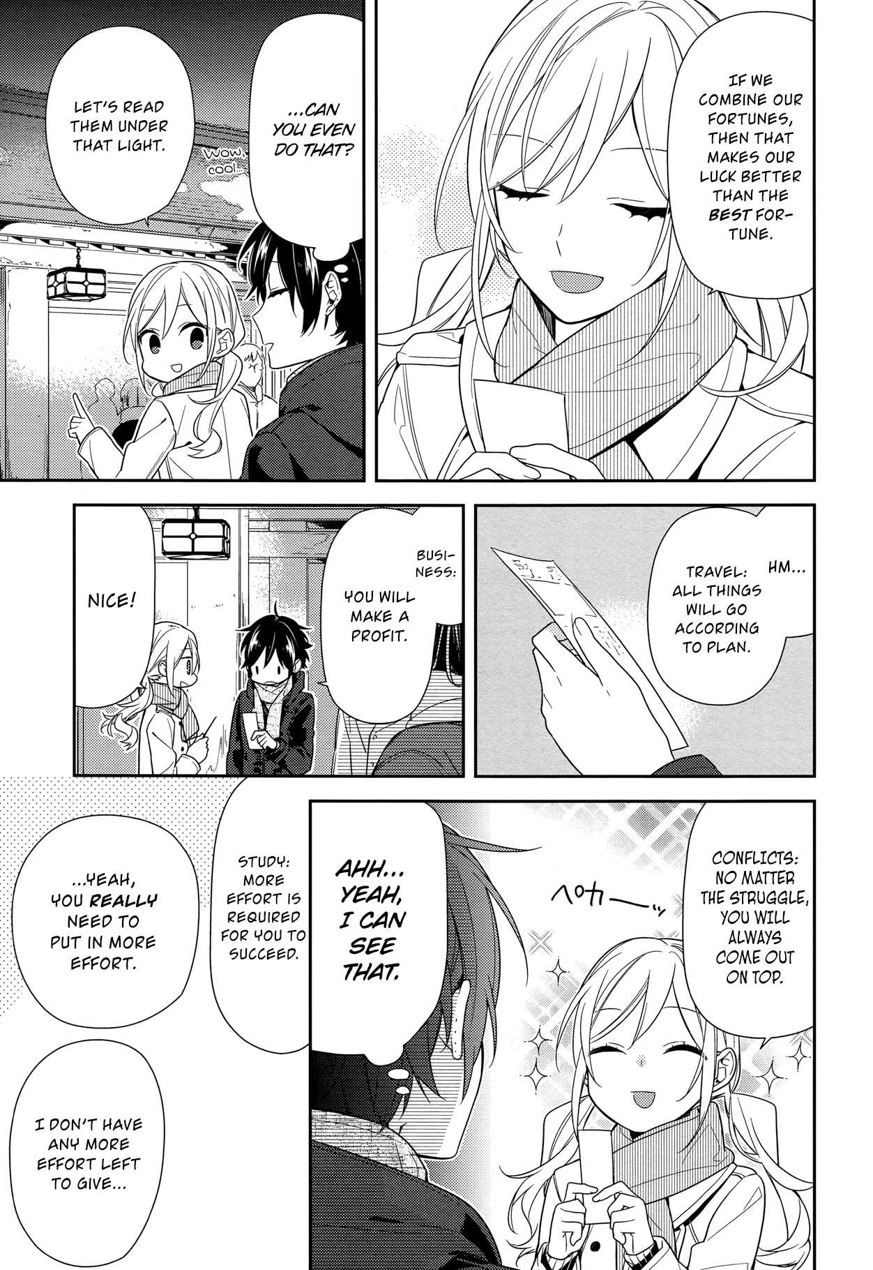 Horimiya, chapter 64