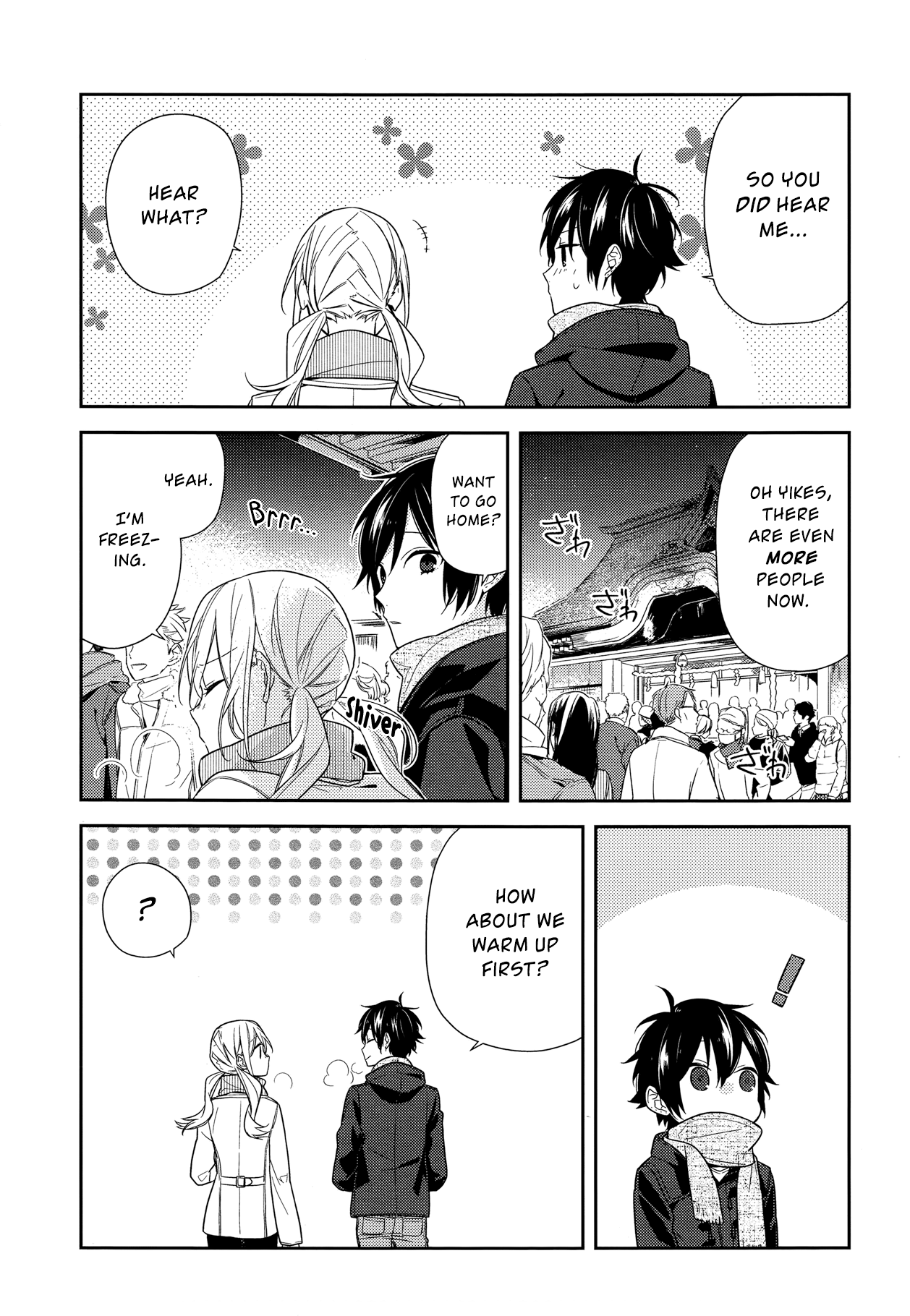 Horimiya, chapter 64