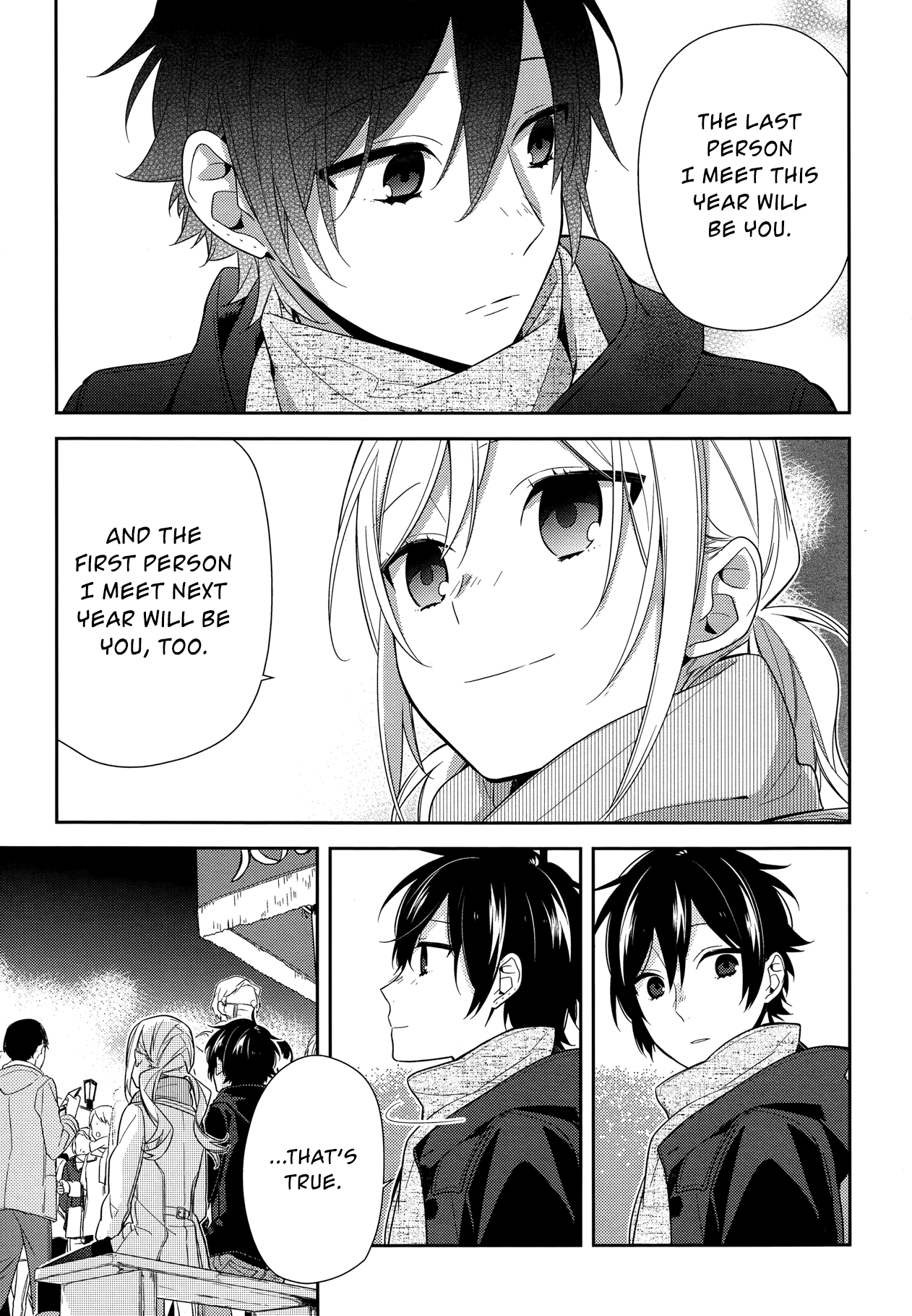 Horimiya, chapter 64