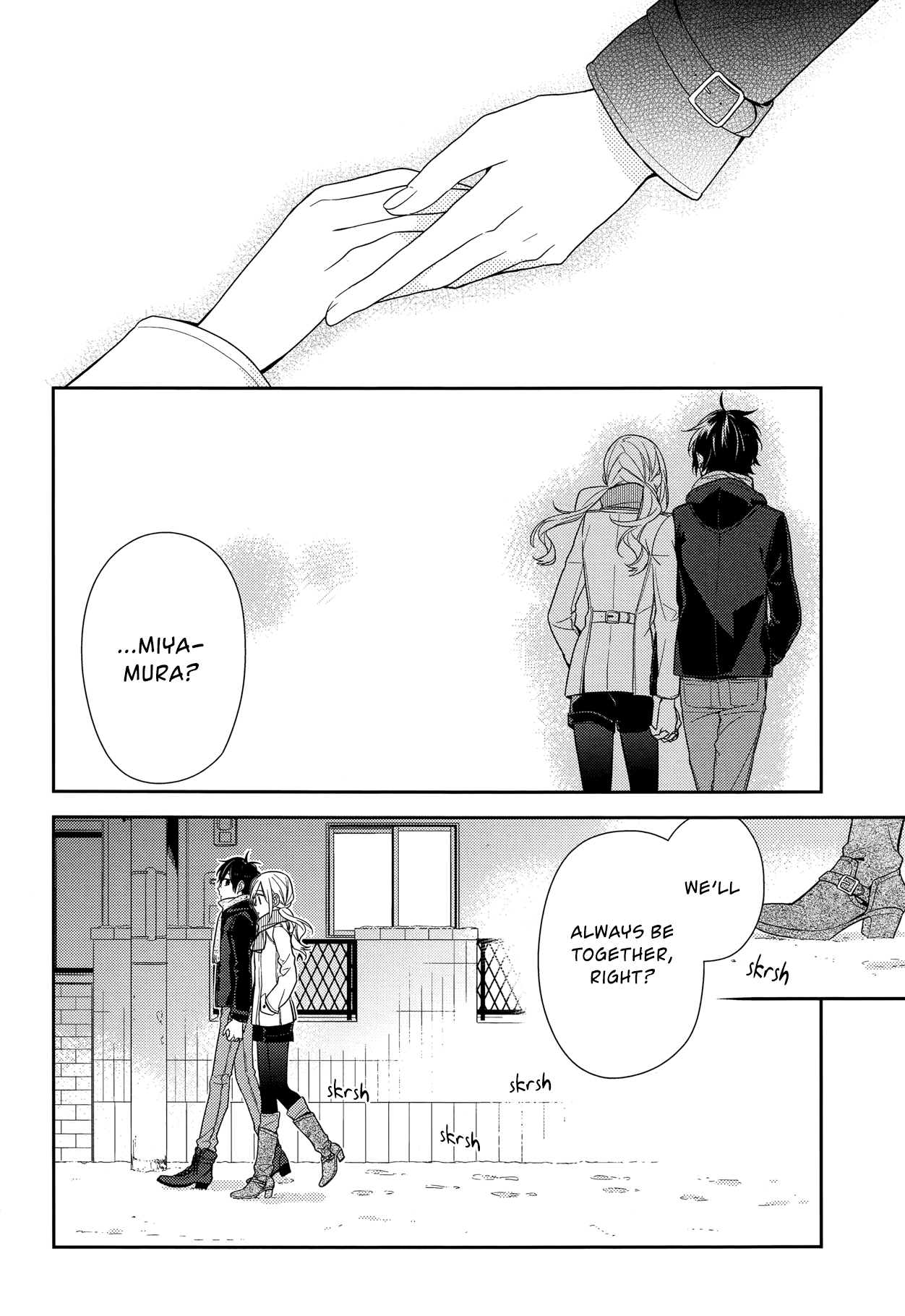 Horimiya, chapter 64