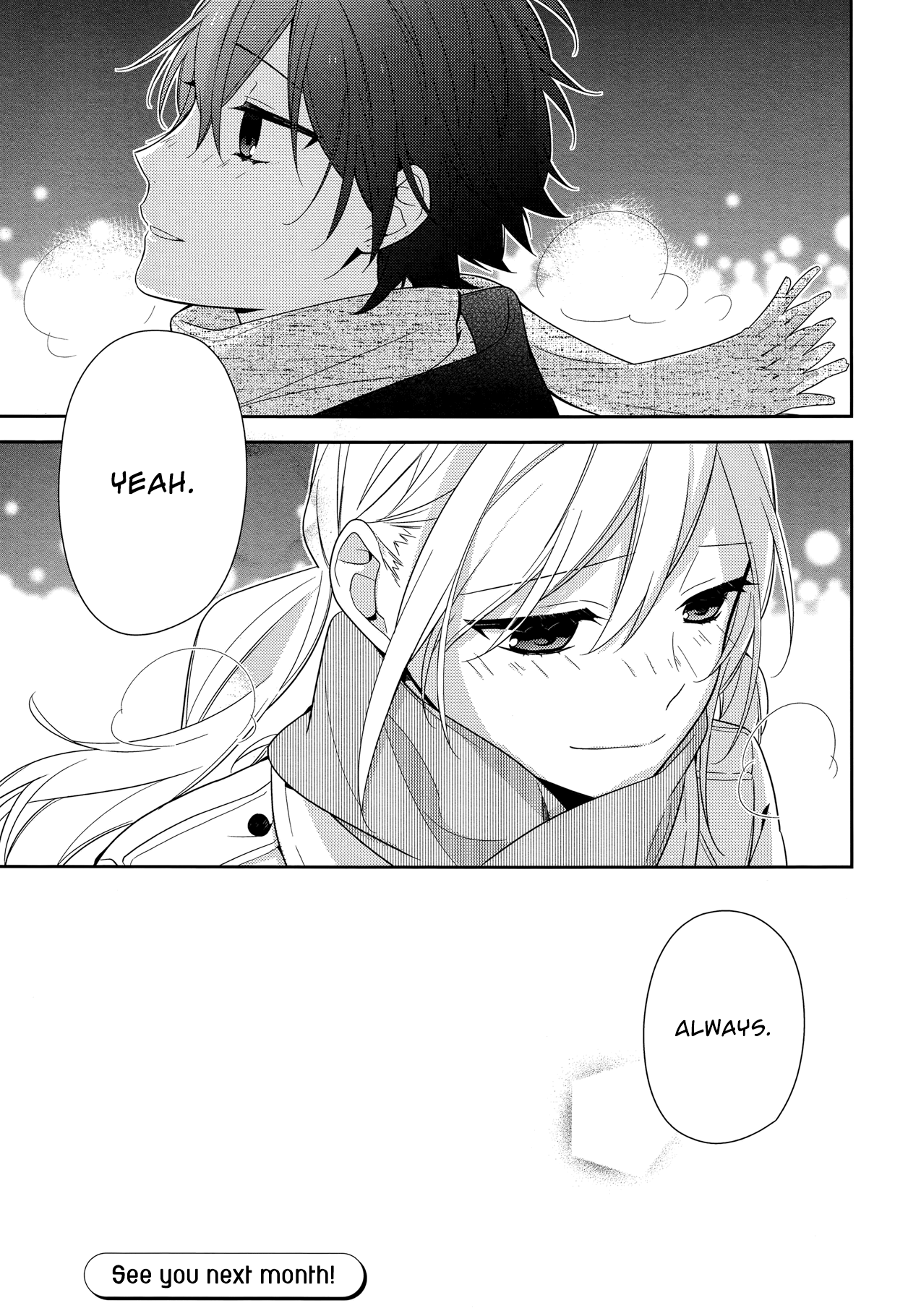 Horimiya, chapter 64