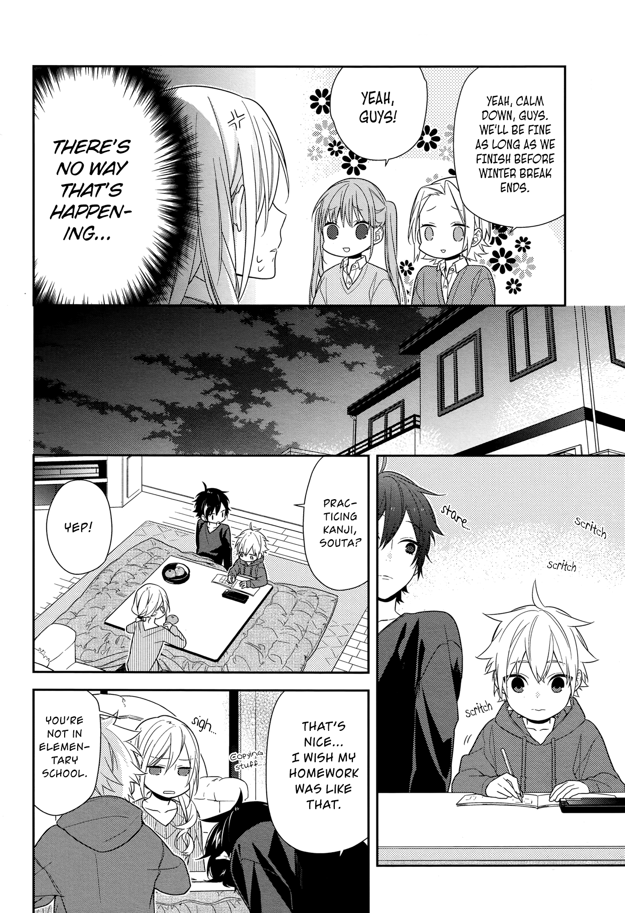 Horimiya, chapter 64