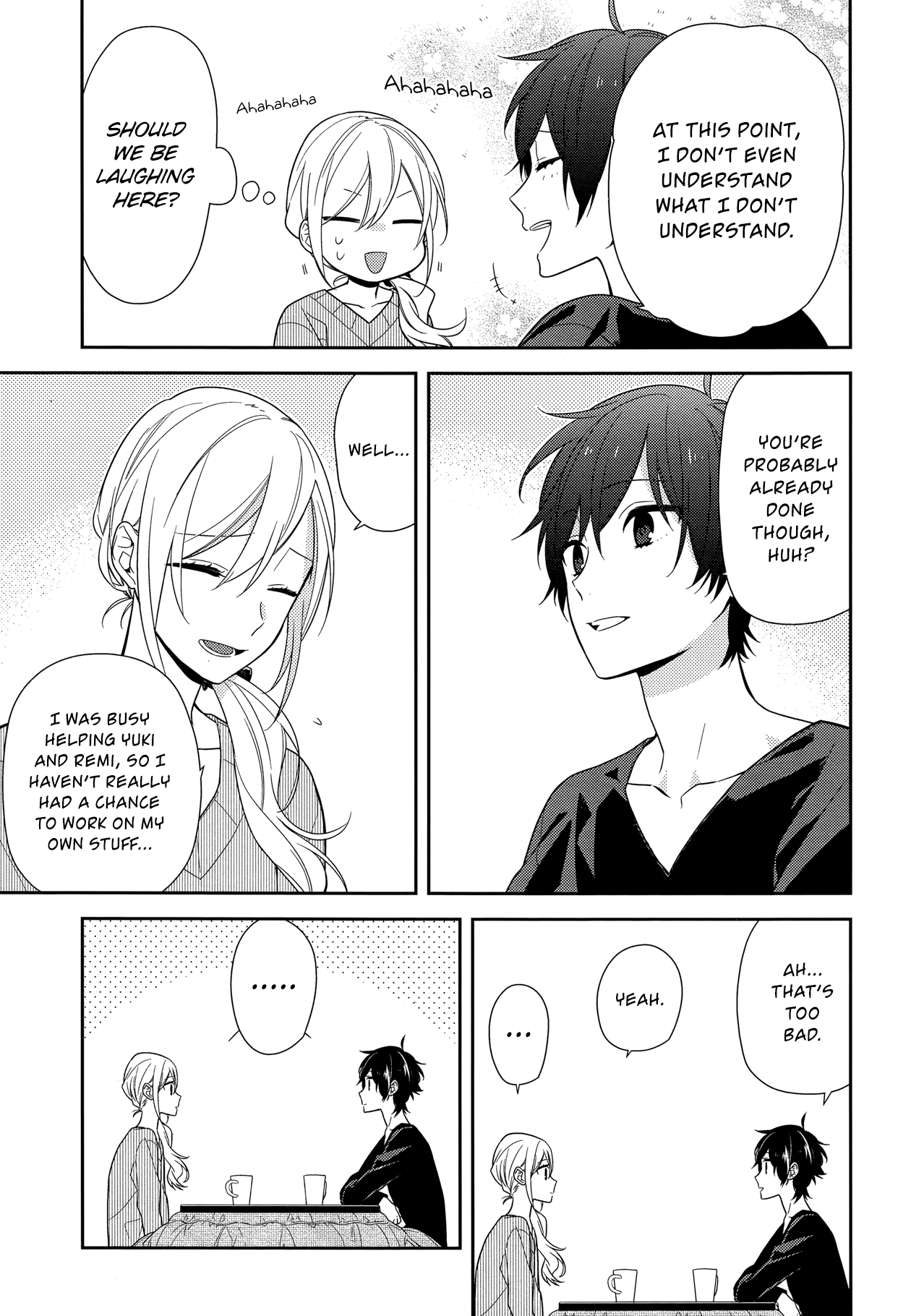 Horimiya, chapter 64