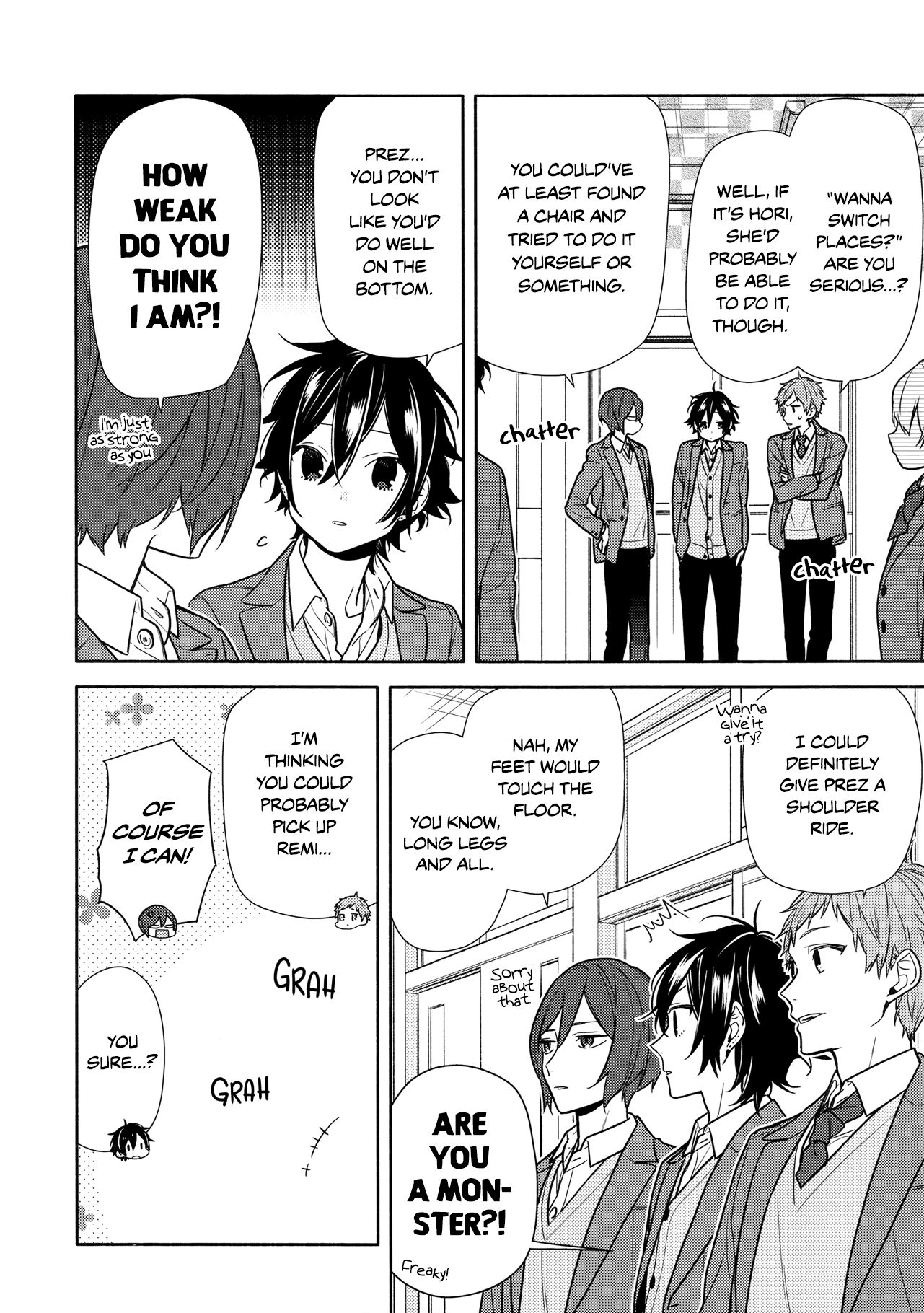 Horimiya, chapter 113