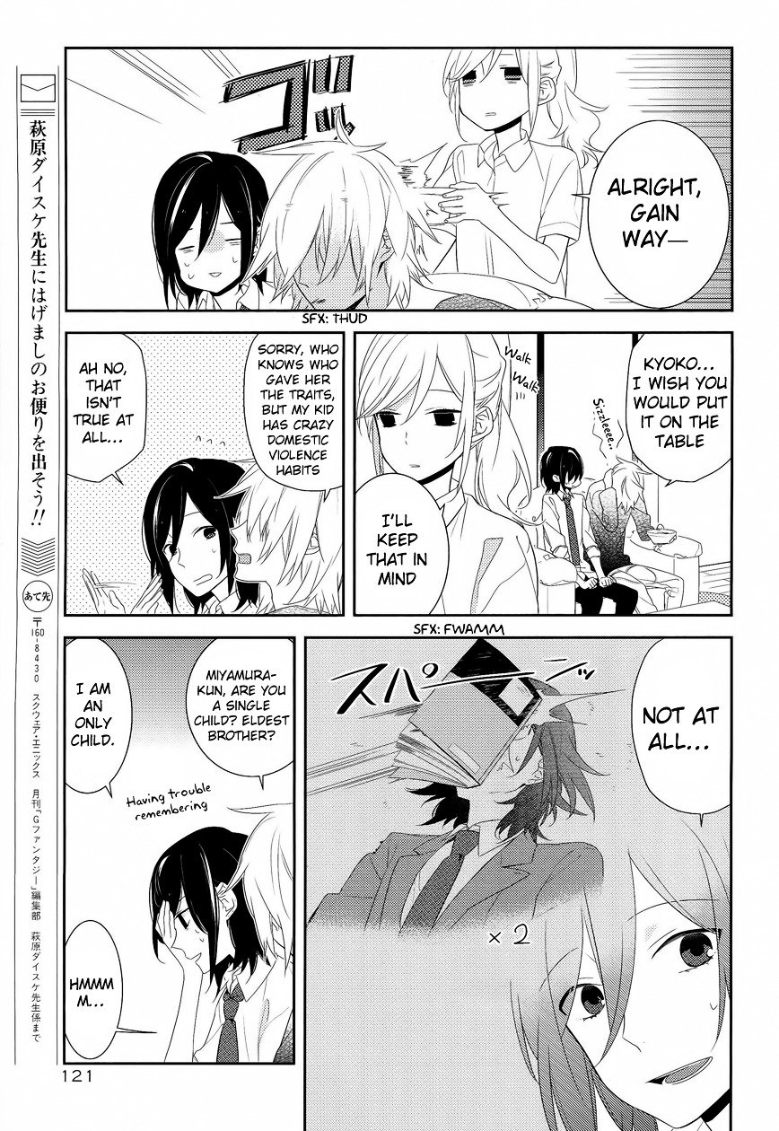 Horimiya, chapter 23