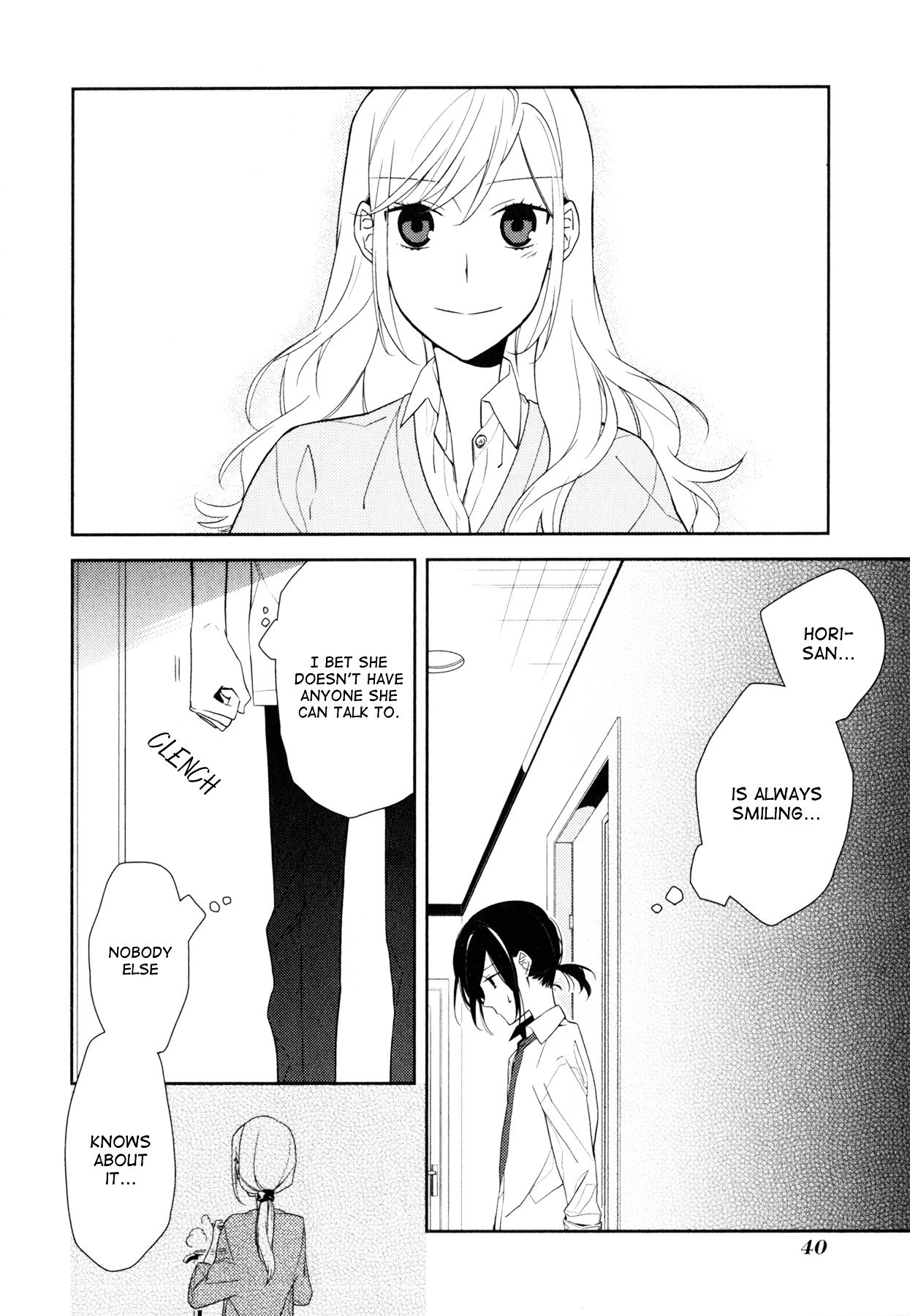 Horimiya, chapter 8