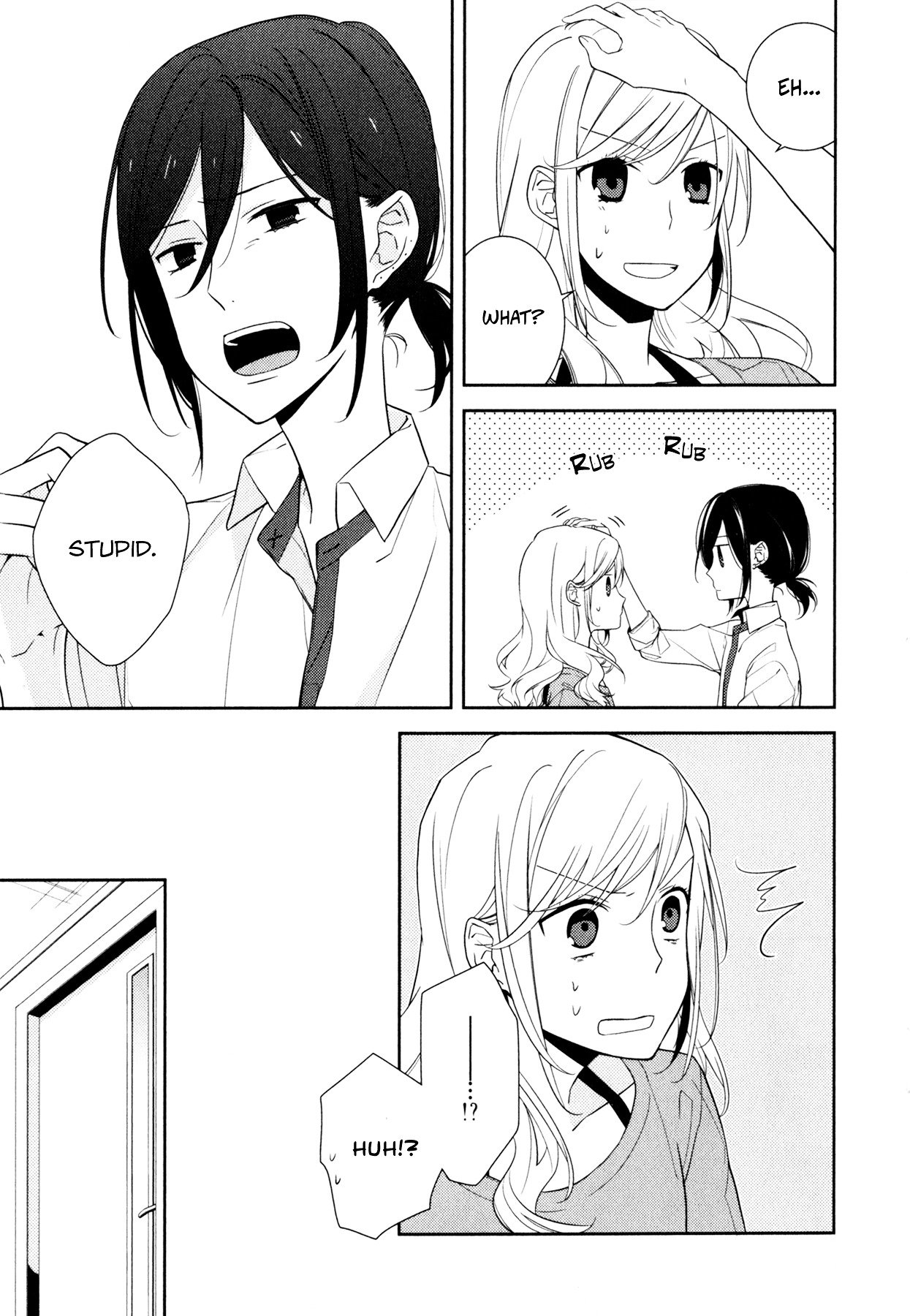 Horimiya, chapter 8