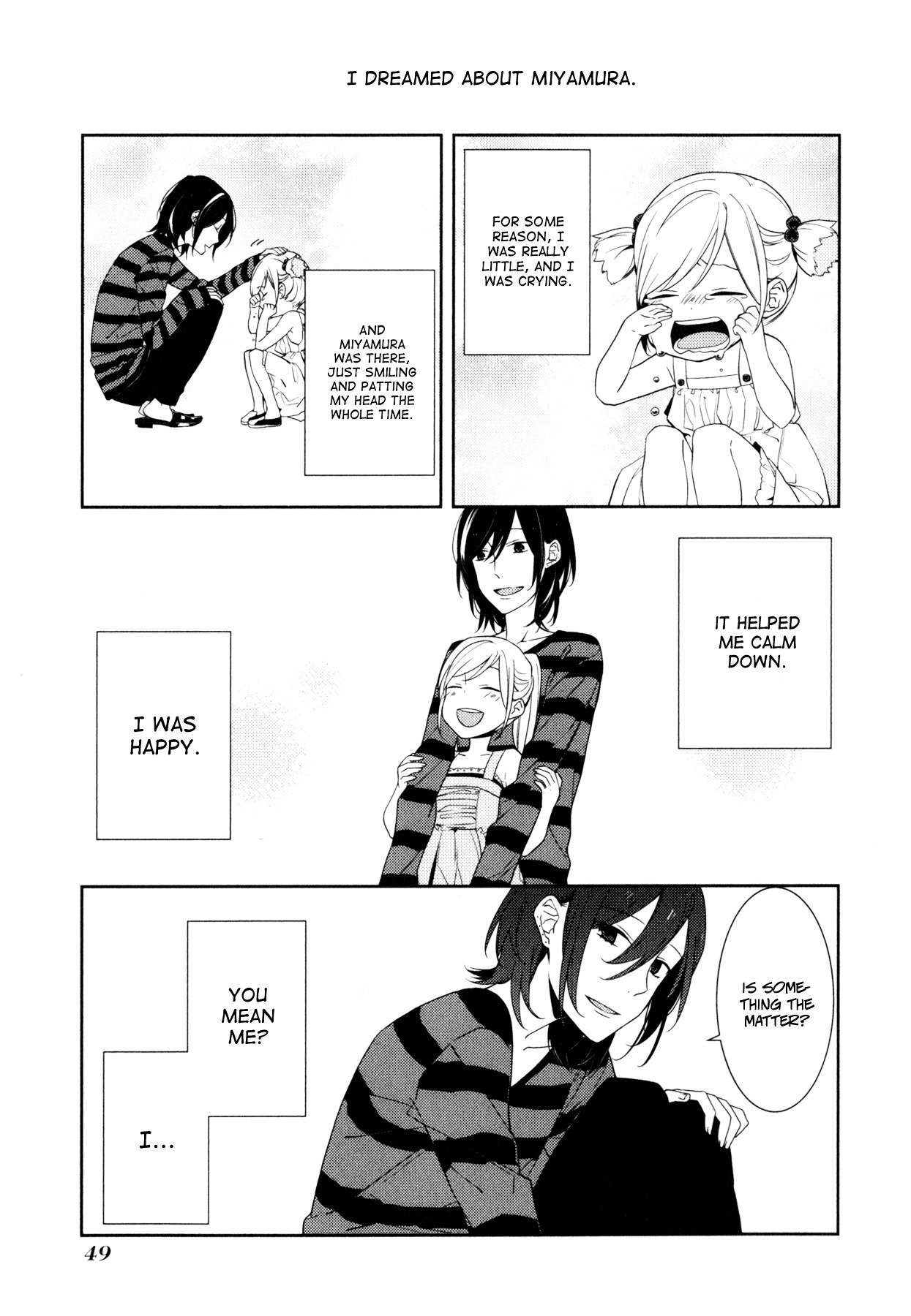 Horimiya, chapter 8