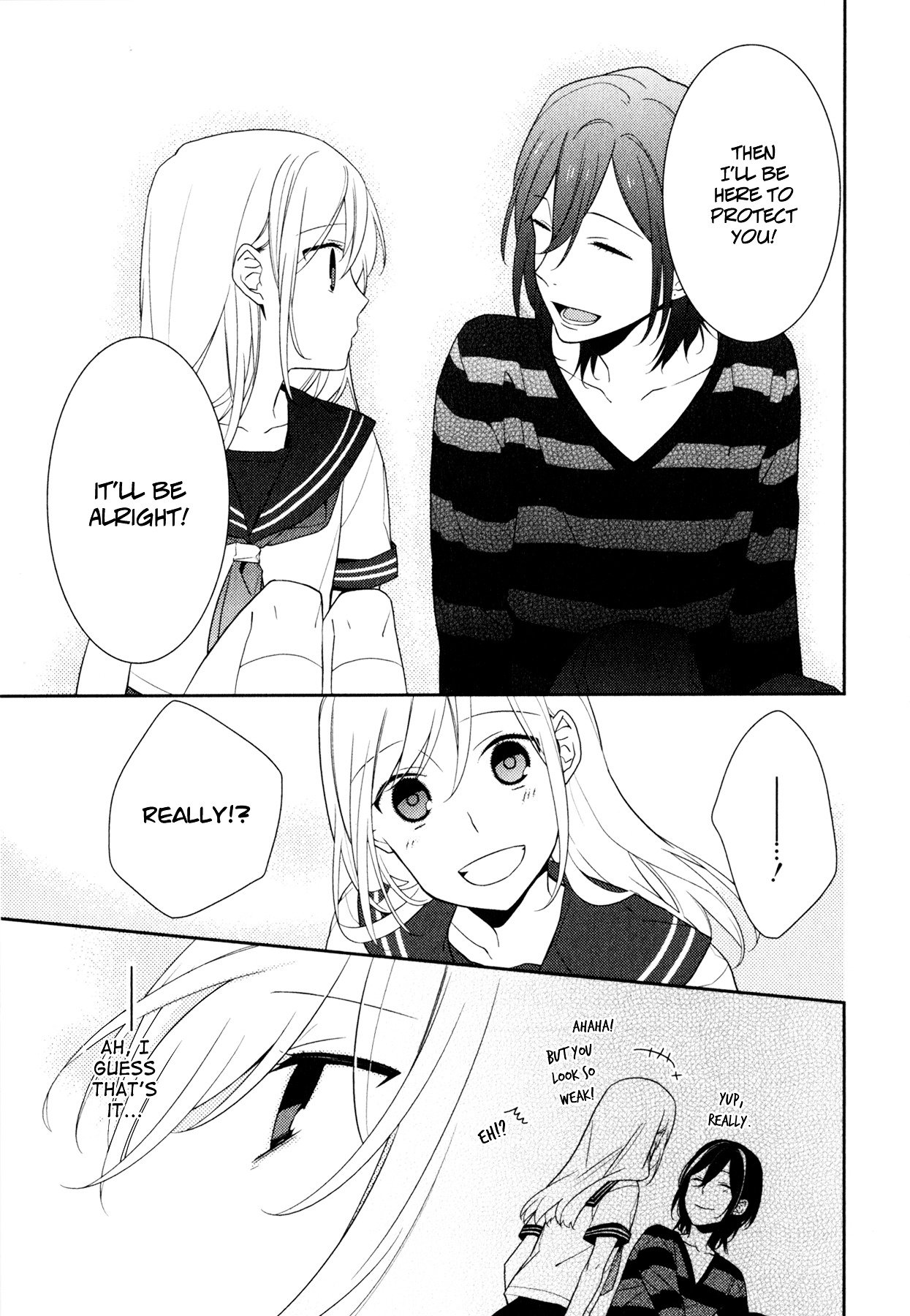 Horimiya, chapter 8