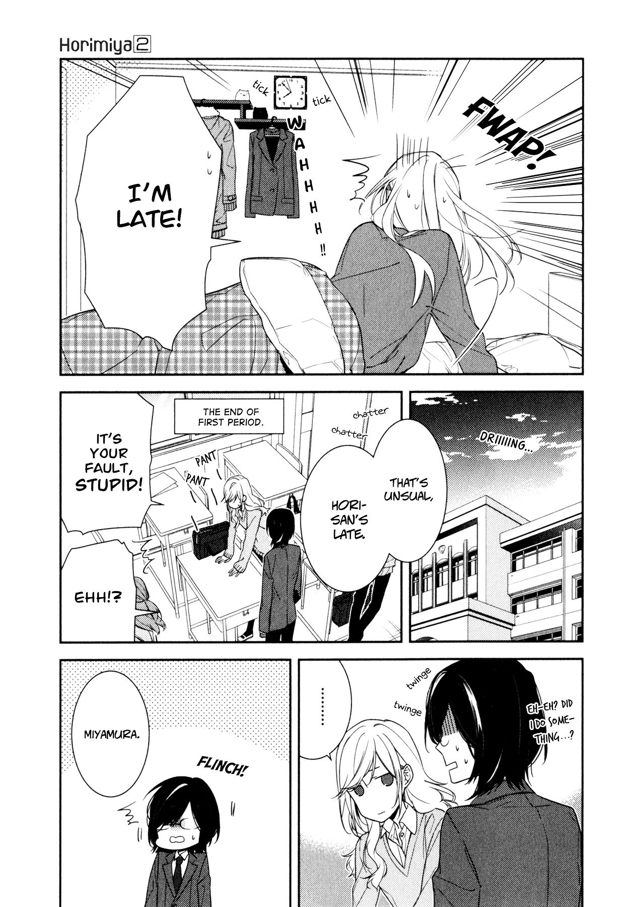 Horimiya, chapter 8