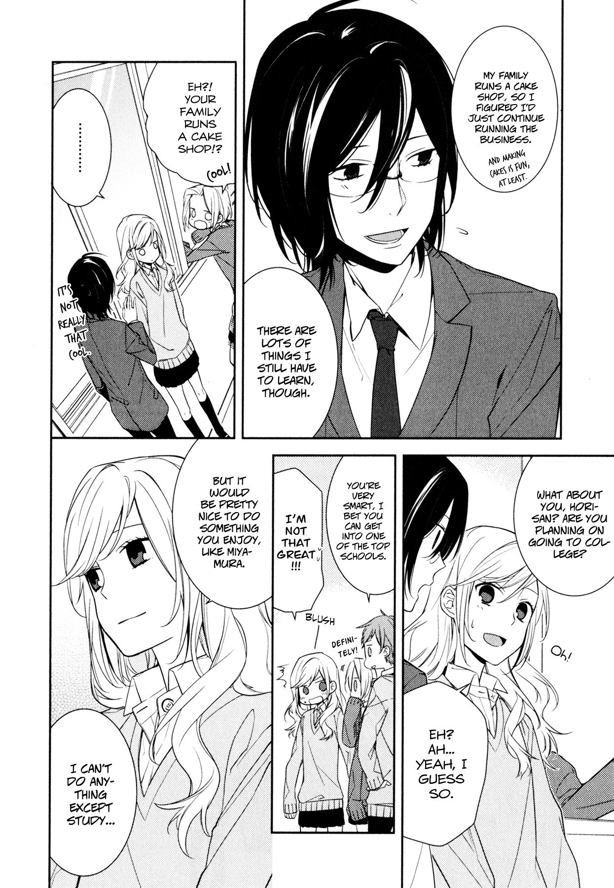 Horimiya, chapter 8