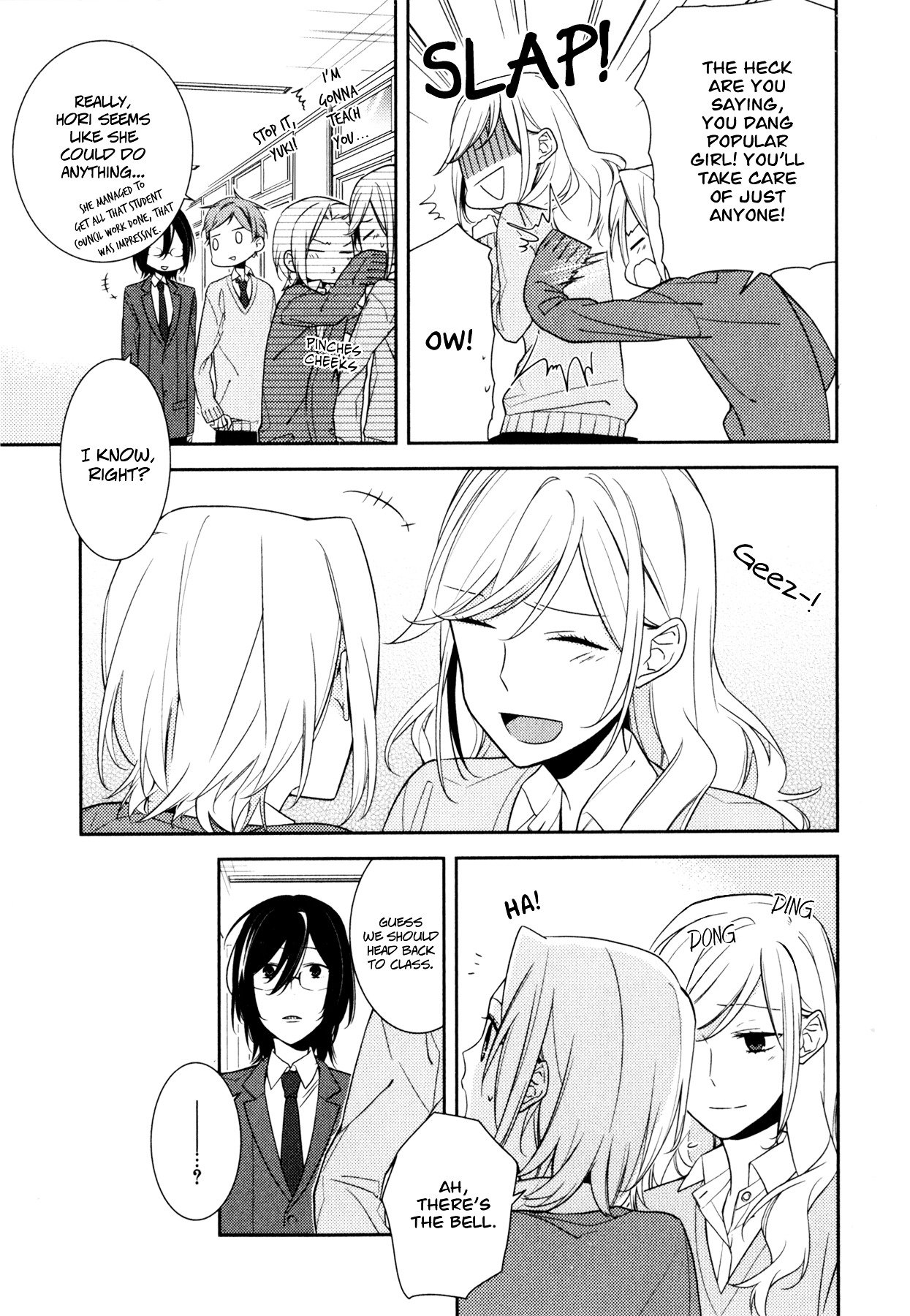 Horimiya, chapter 8