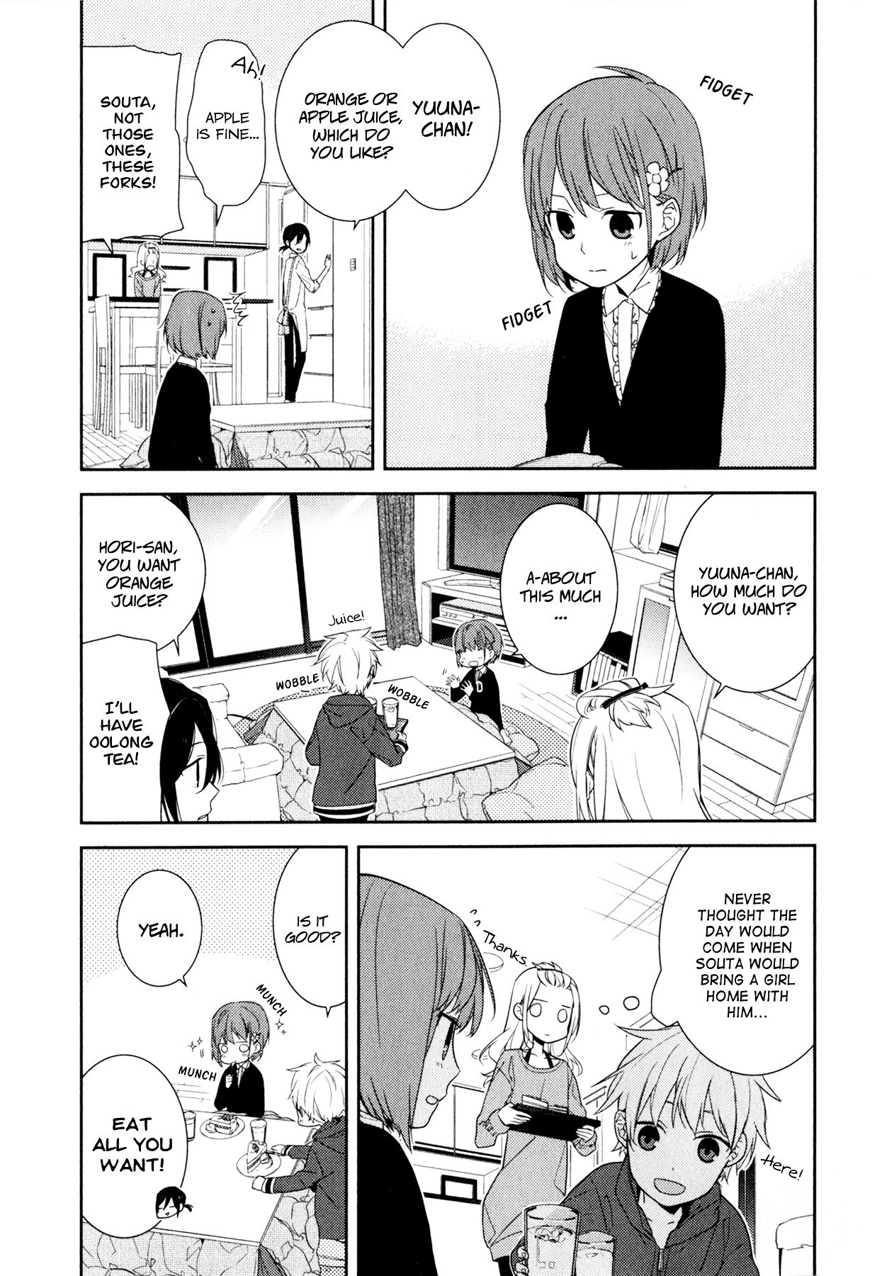 Horimiya, chapter 8