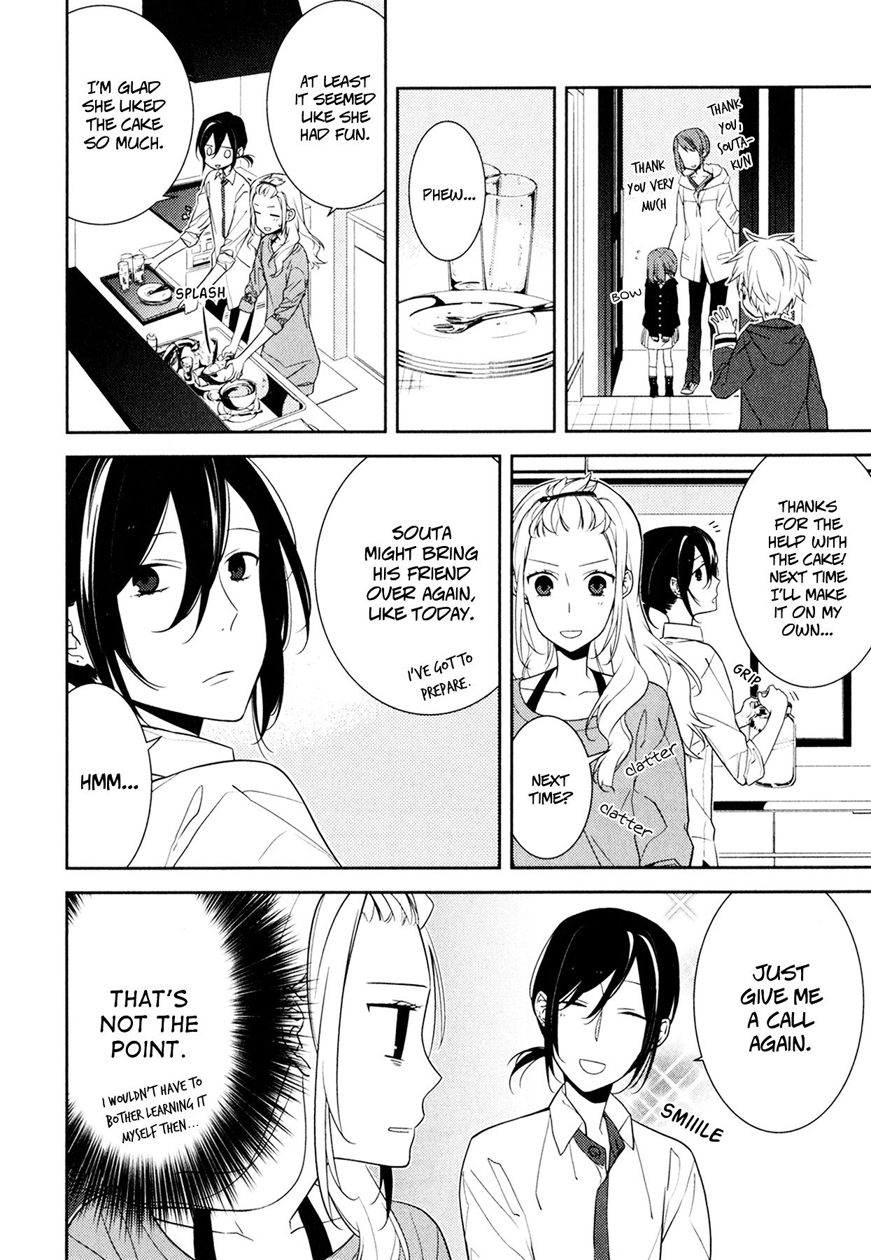 Horimiya, chapter 8