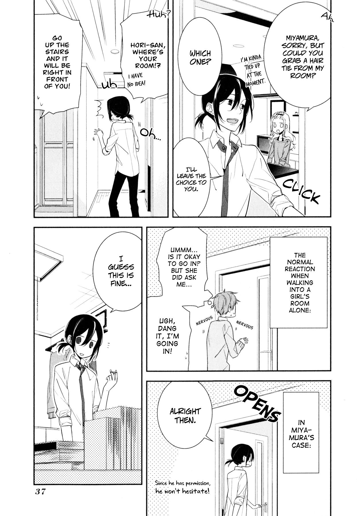 Horimiya, chapter 8