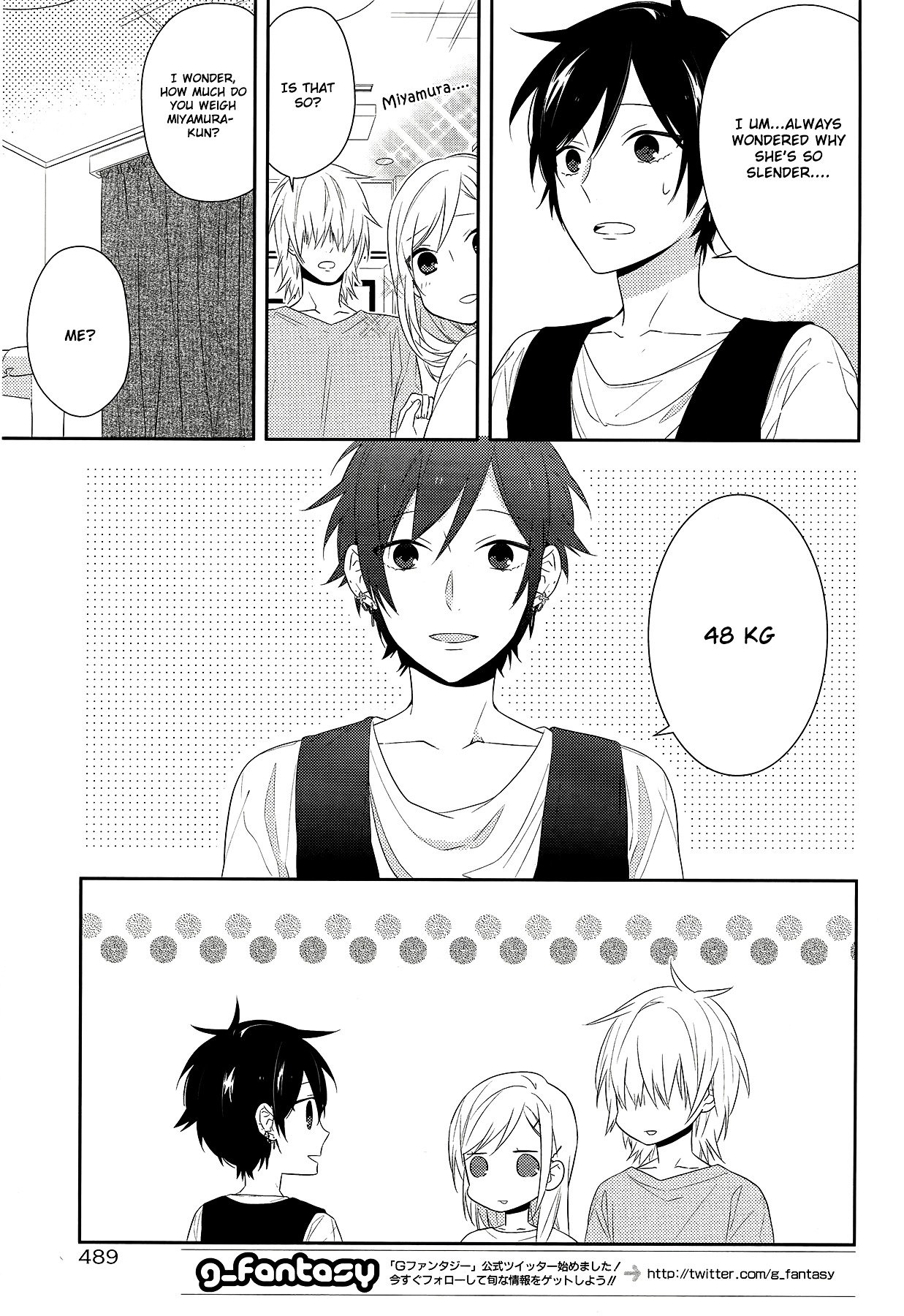 Horimiya, chapter 28