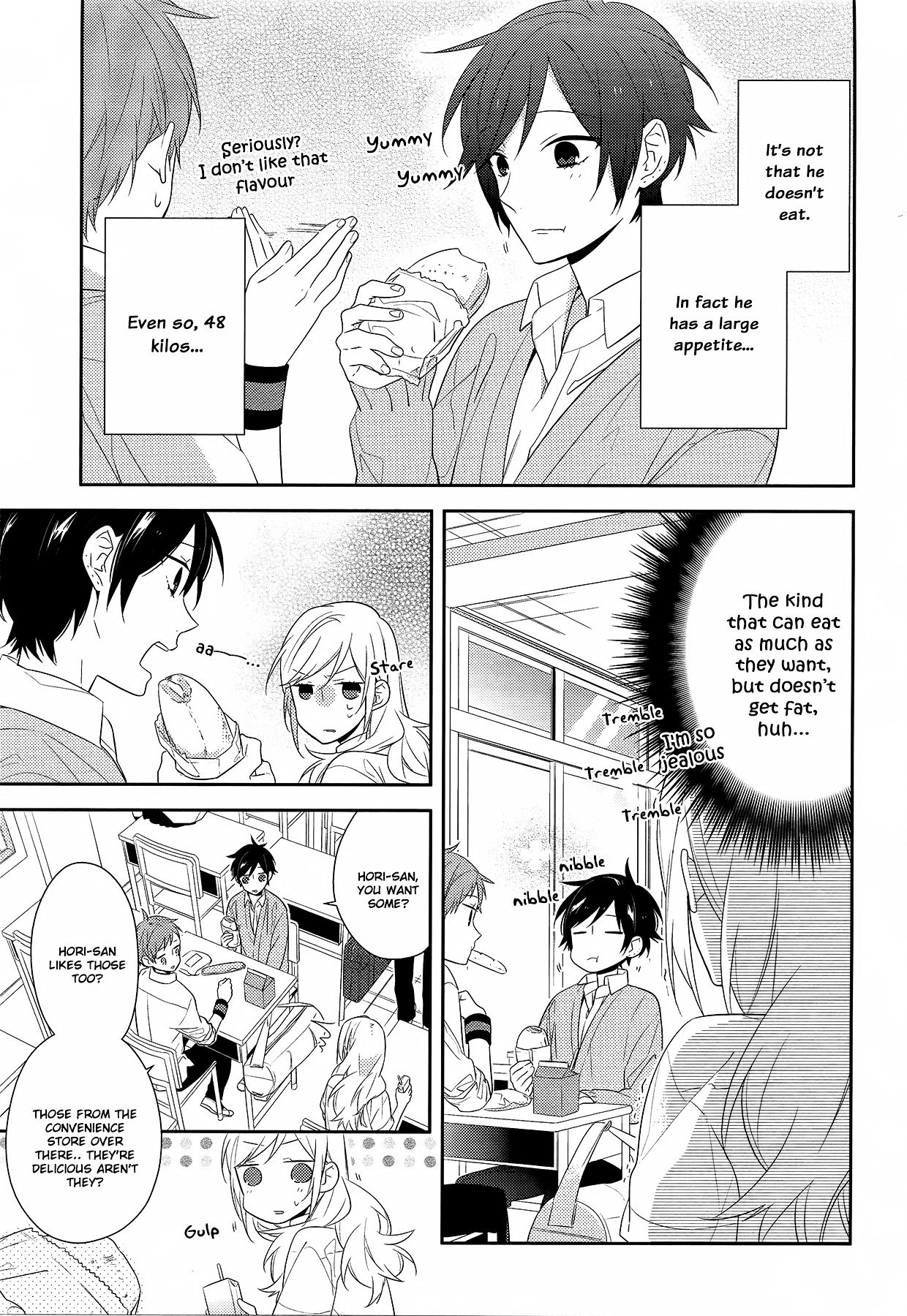 Horimiya, chapter 28