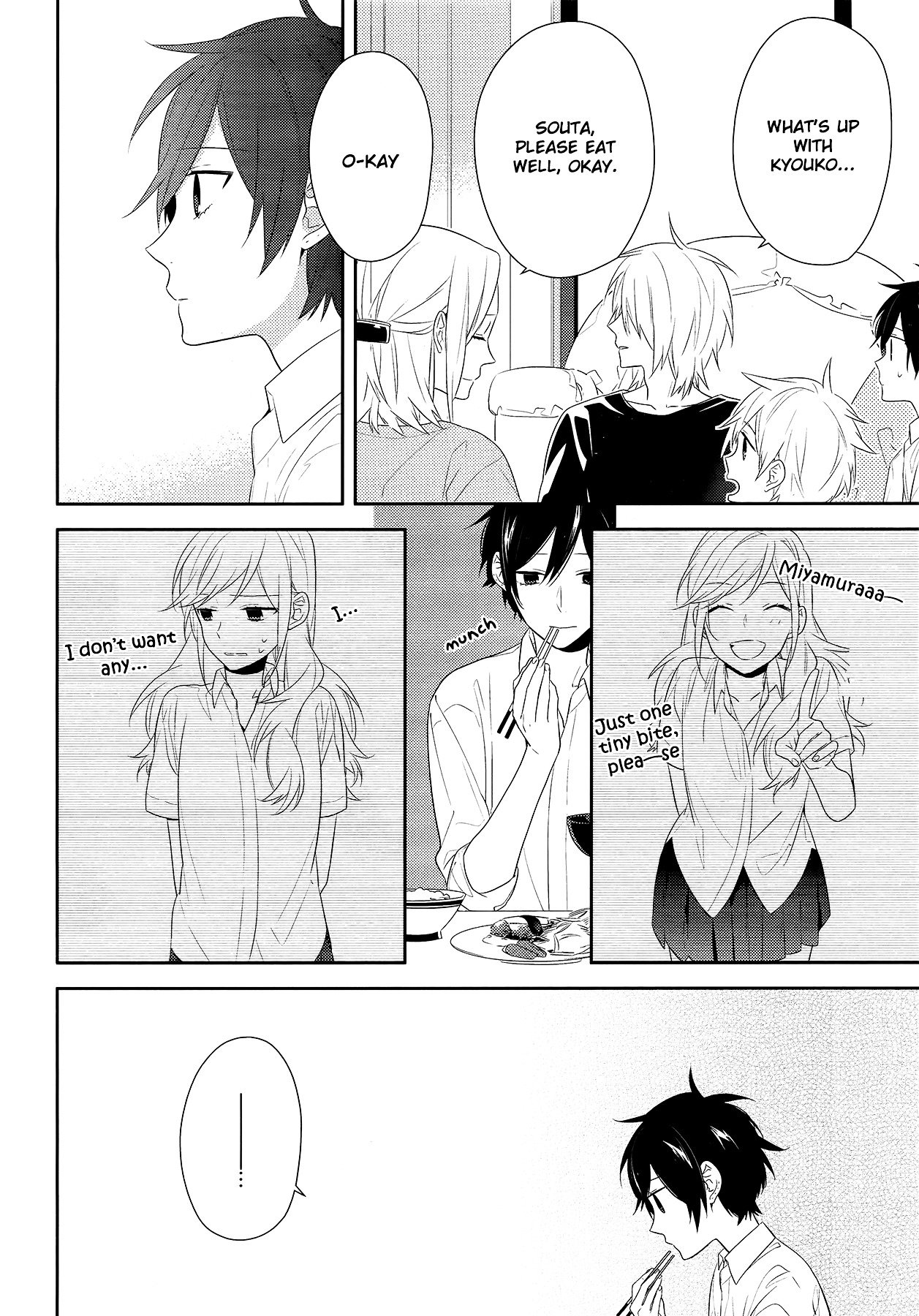 Horimiya, chapter 28