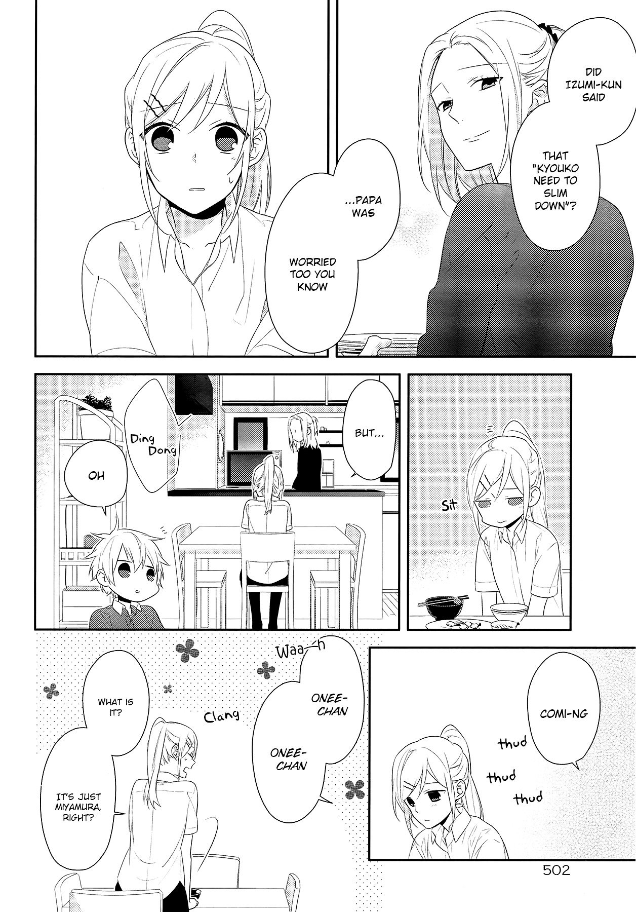 Horimiya, chapter 28