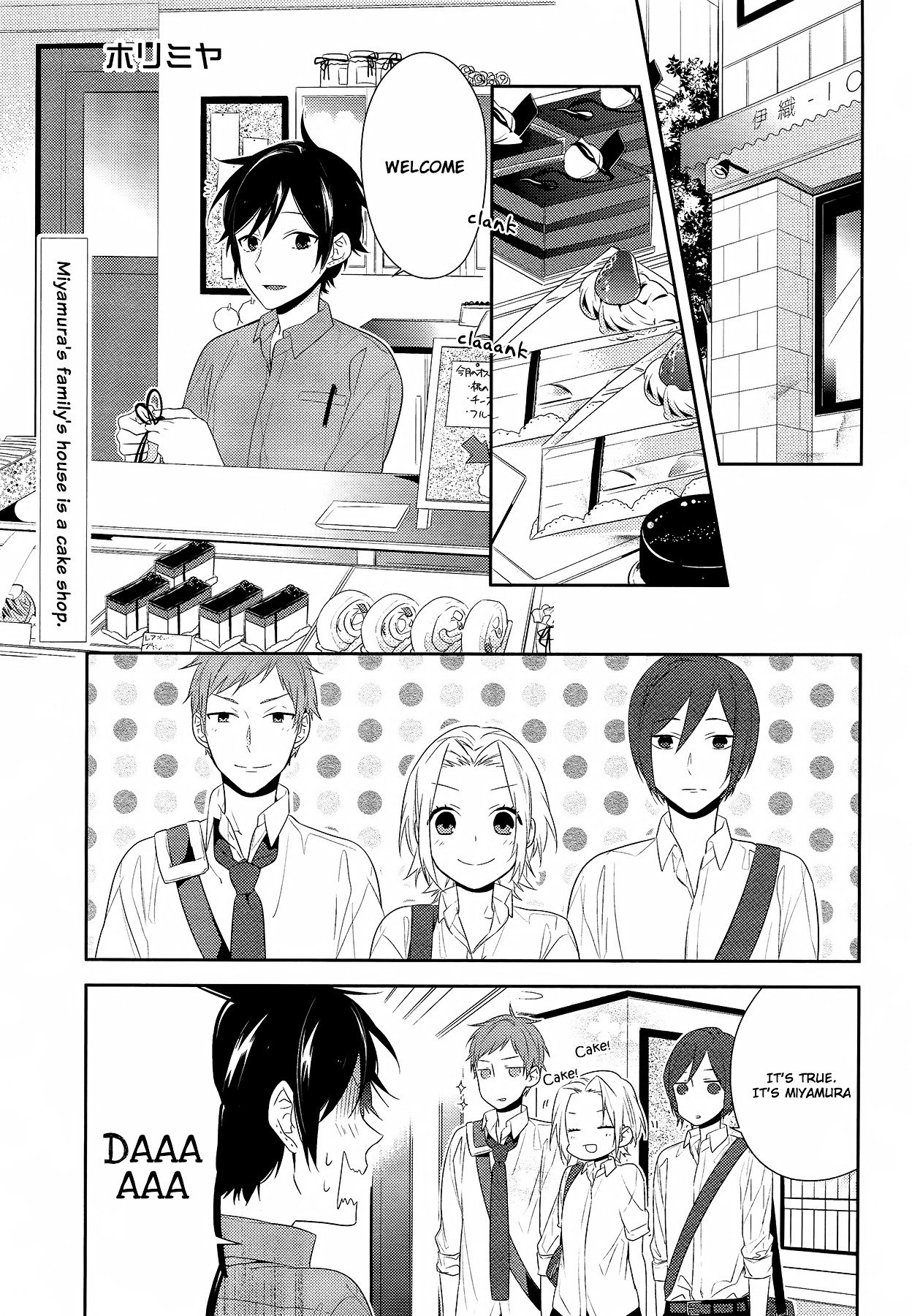 Horimiya, chapter 28