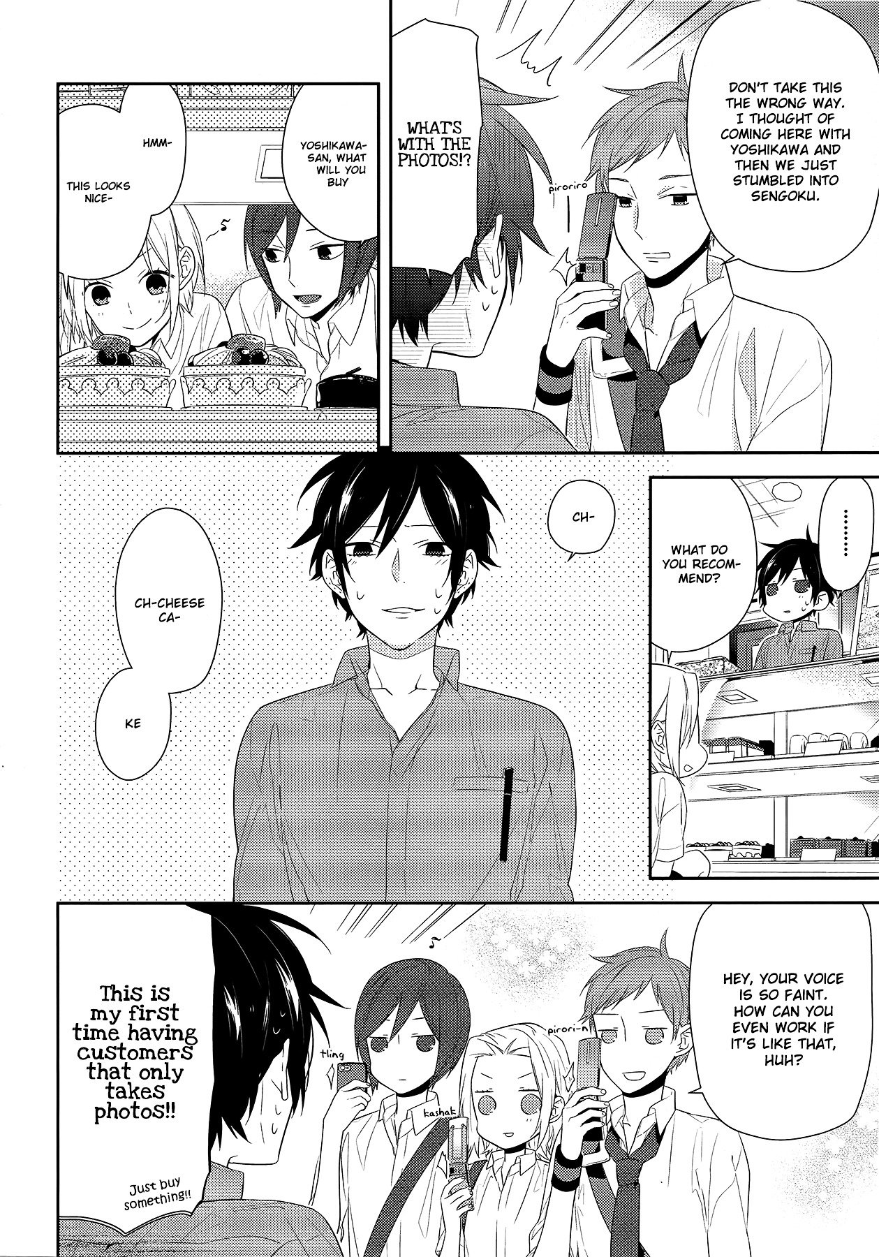 Horimiya, chapter 28