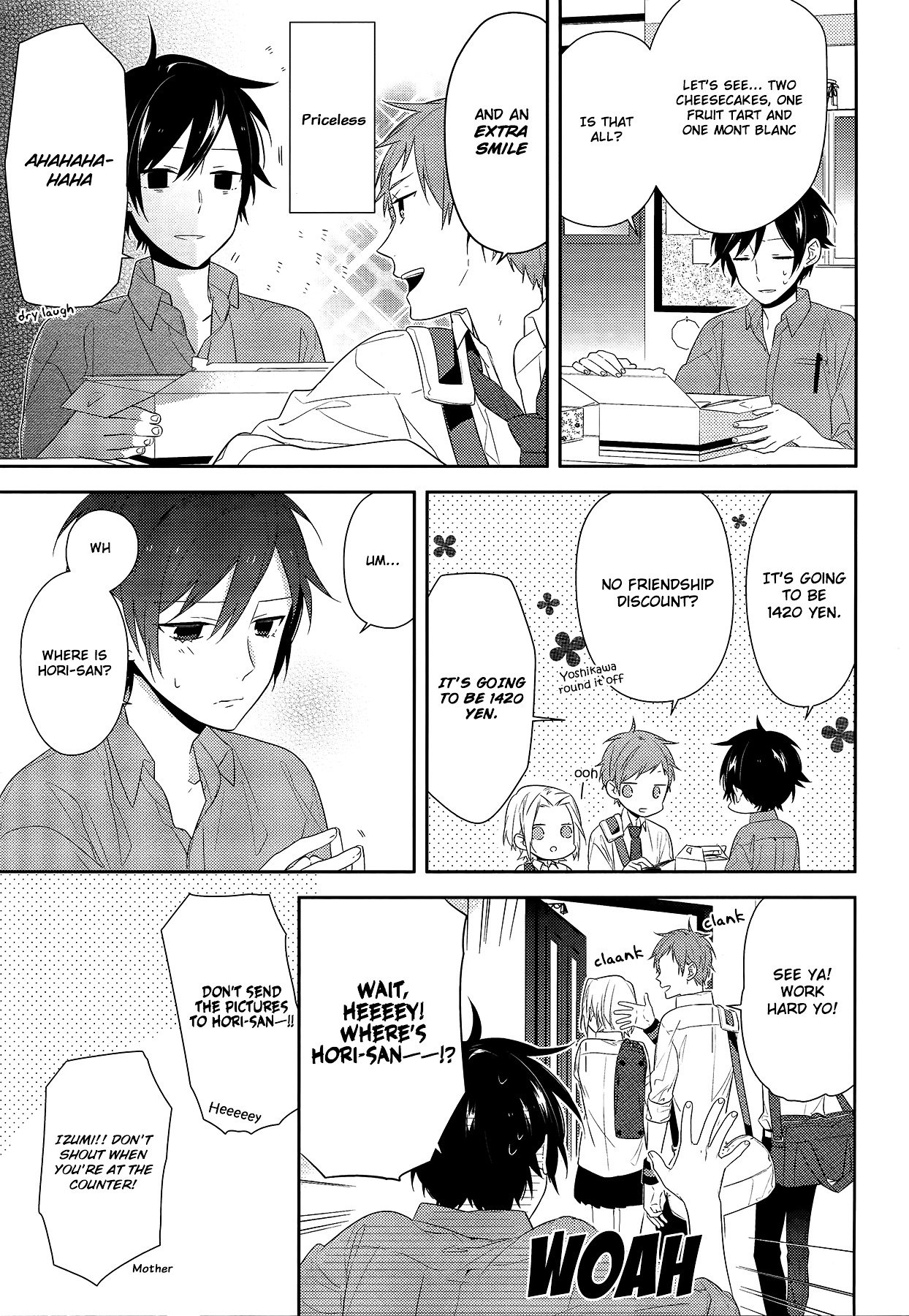 Horimiya, chapter 28