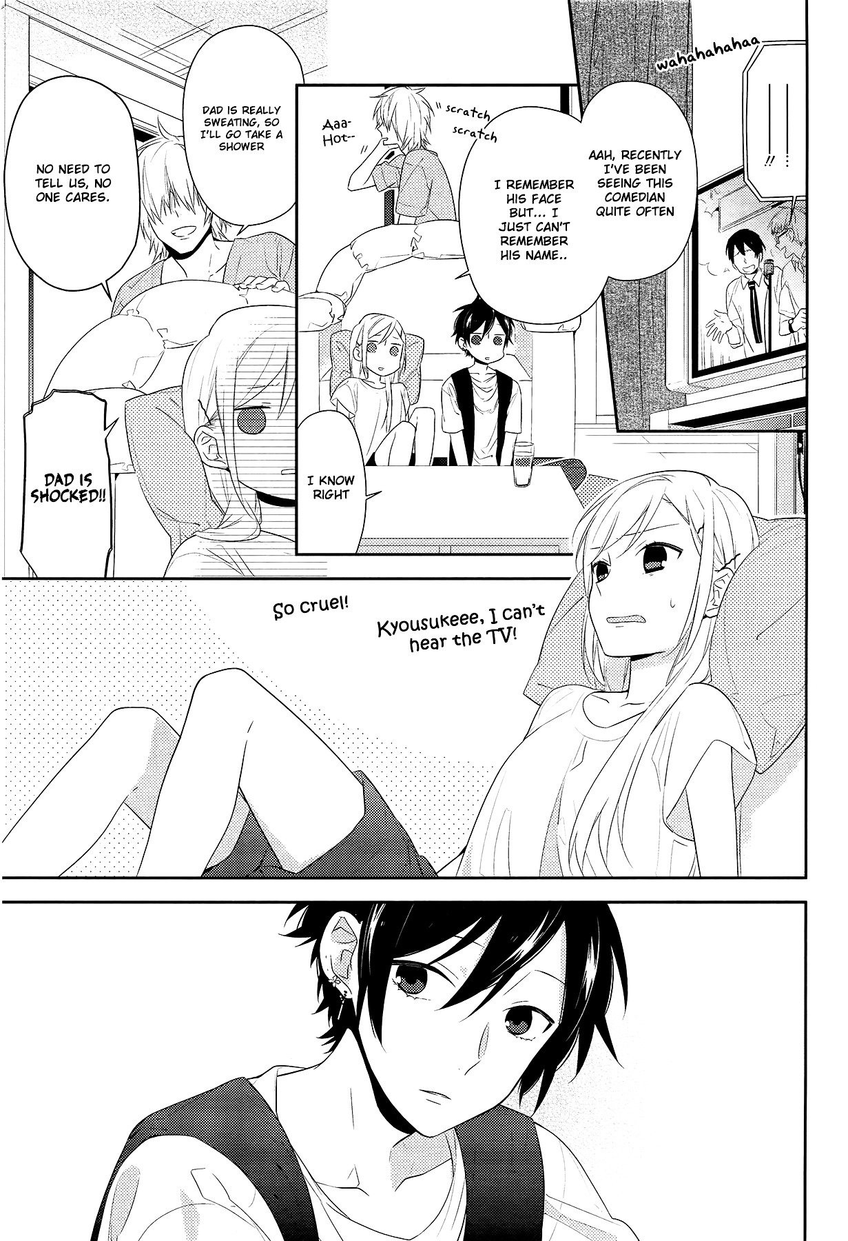 Horimiya, chapter 28