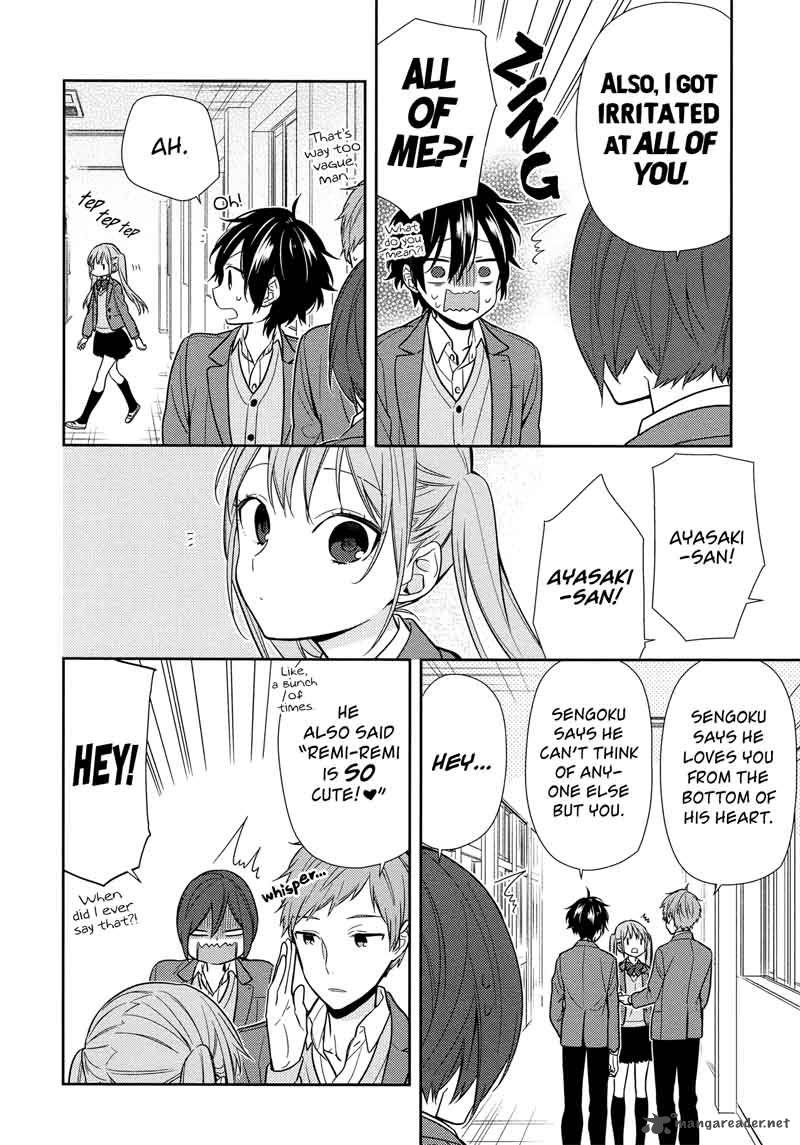 Horimiya, chapter 85