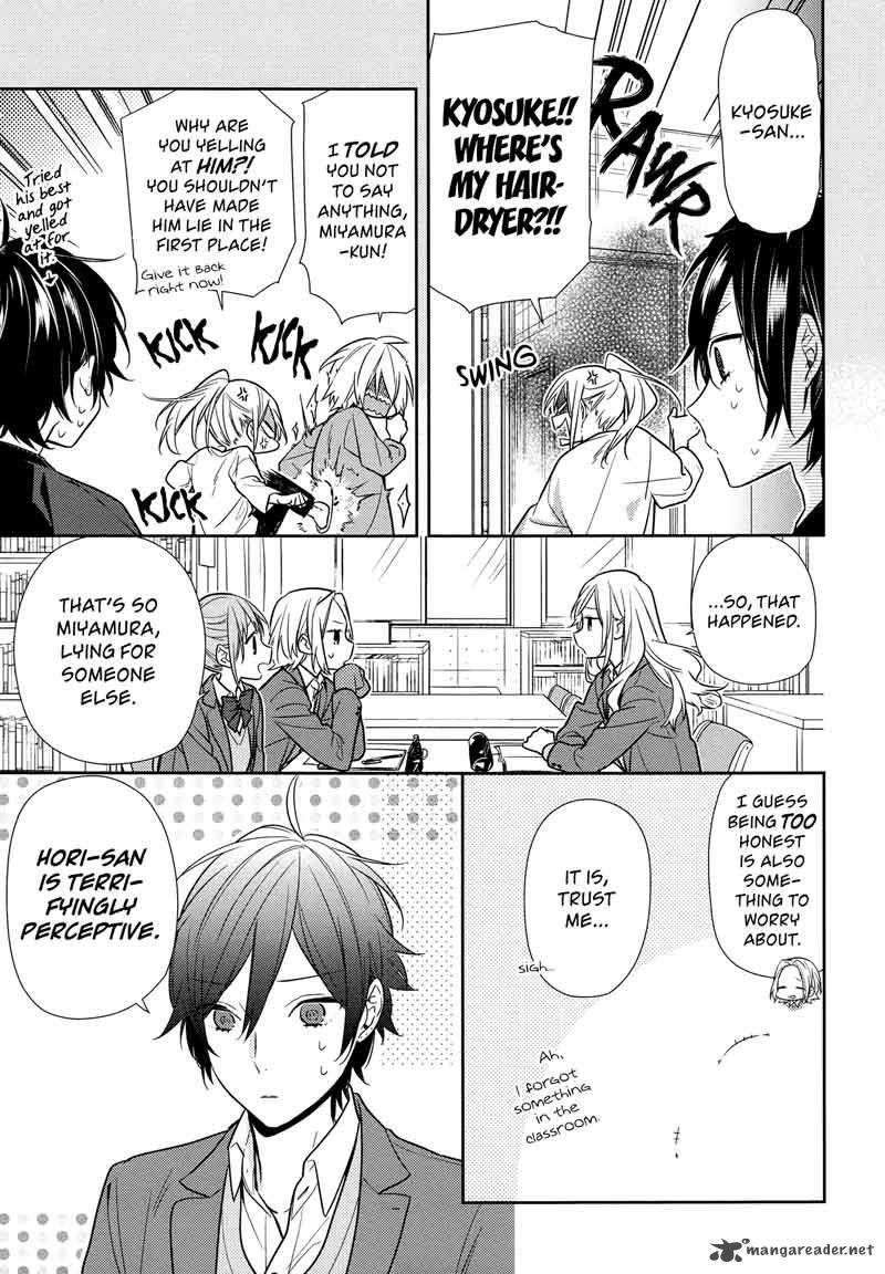 Horimiya, chapter 85