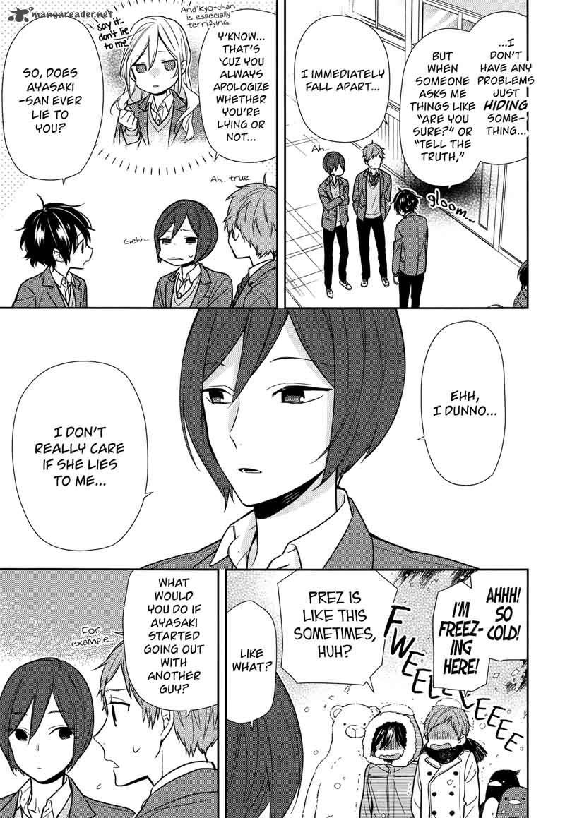 Horimiya, chapter 85