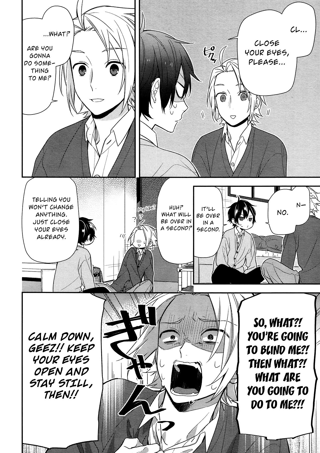 Horimiya, chapter 74