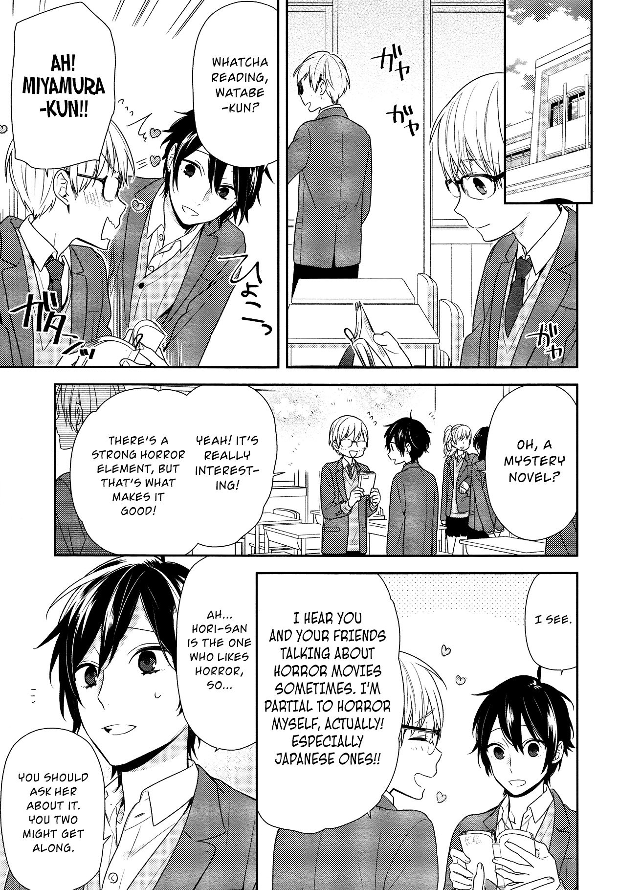 Horimiya, chapter 74