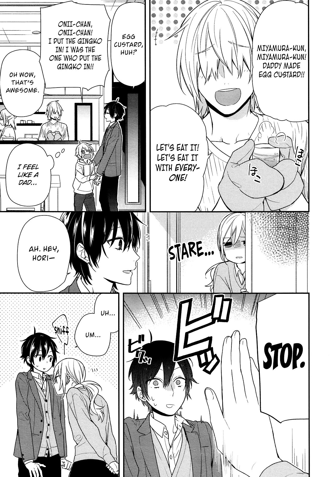 Horimiya, chapter 74