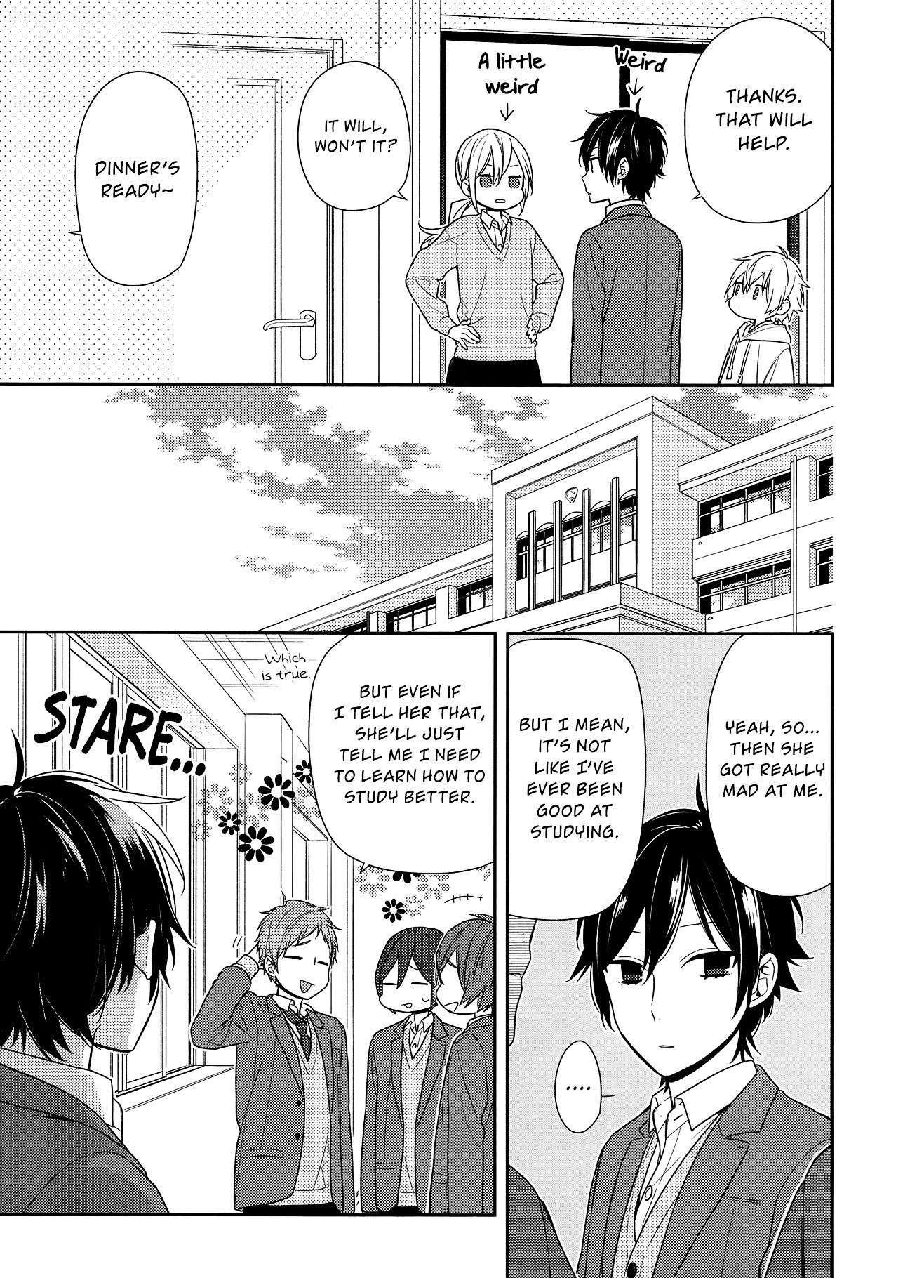 Horimiya, chapter 74