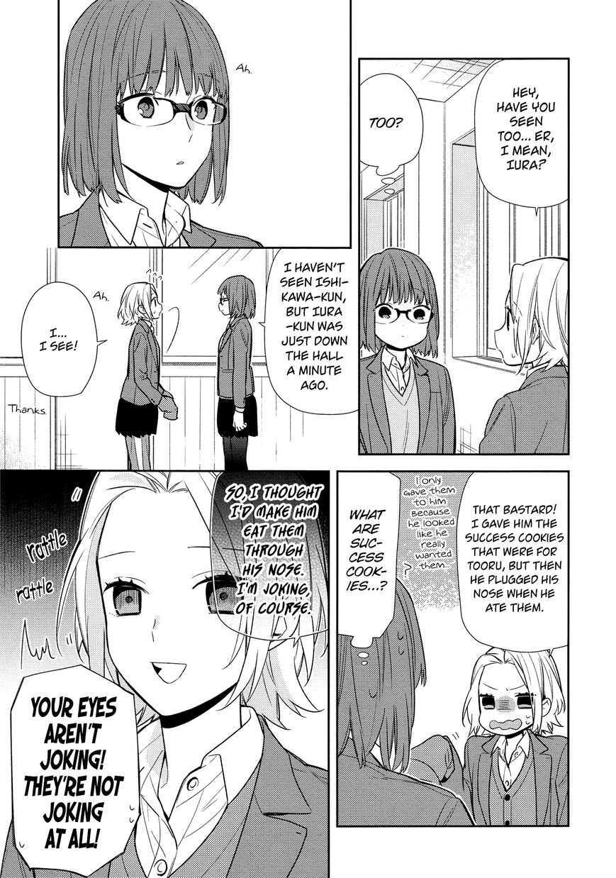 Horimiya, chapter 86