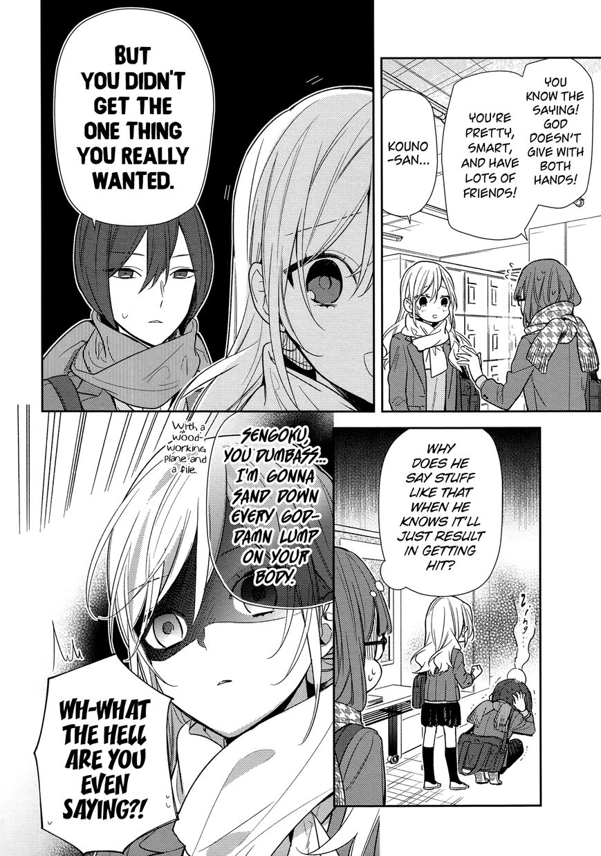 Horimiya, chapter 86