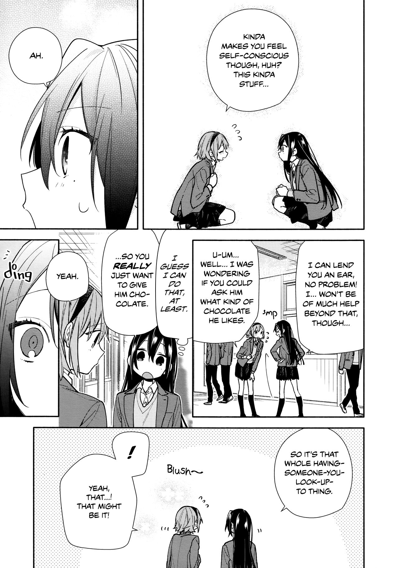 Horimiya, chapter 117