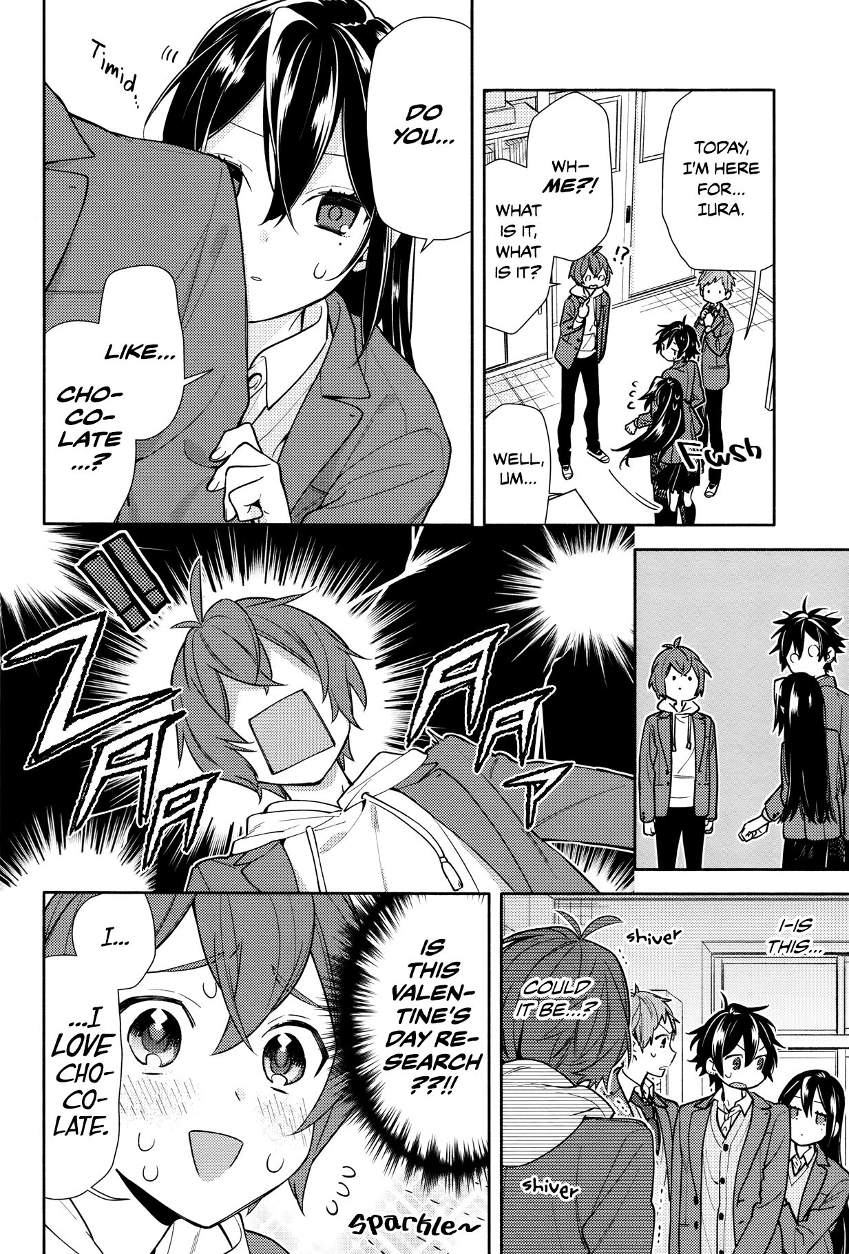 Horimiya, chapter 117