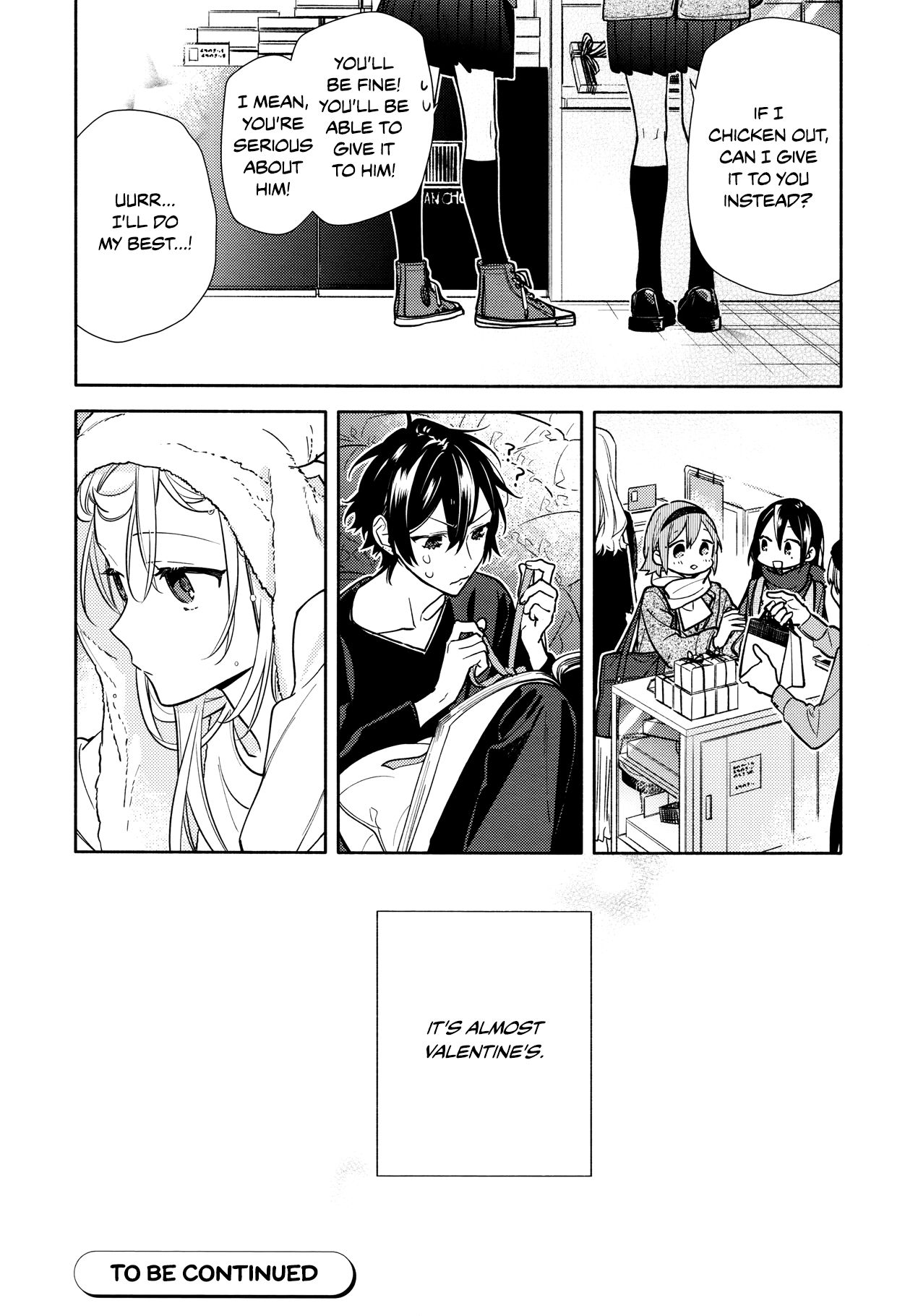 Horimiya, chapter 117