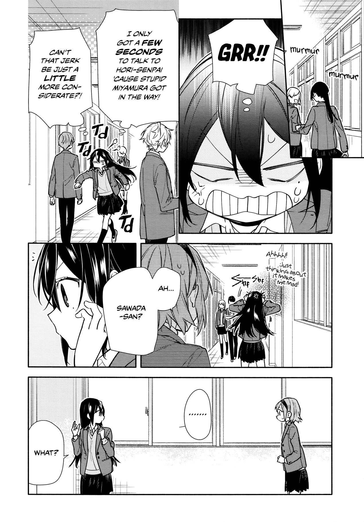 Horimiya, chapter 117