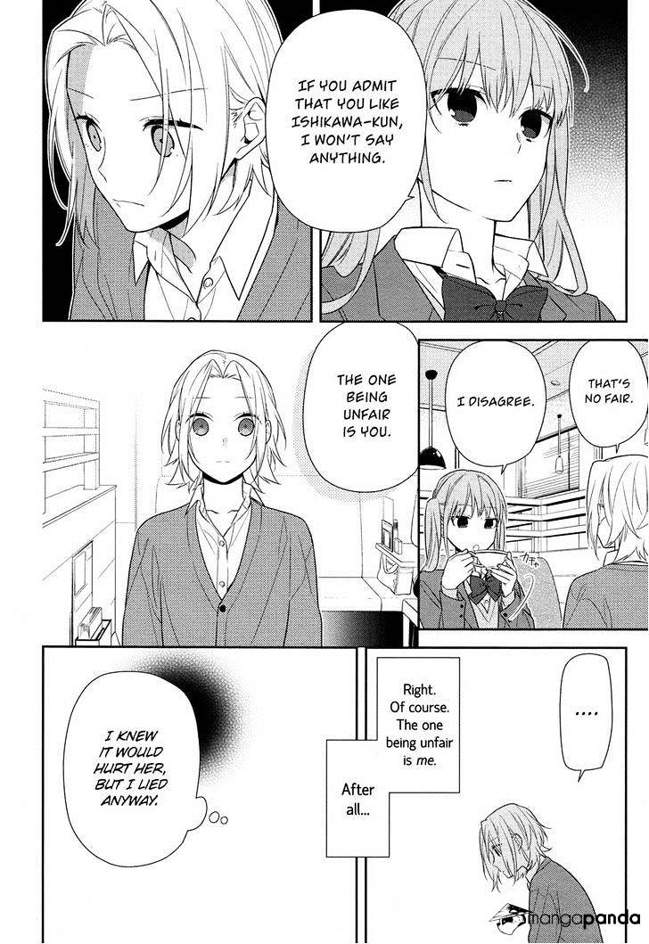 Horimiya, chapter 58