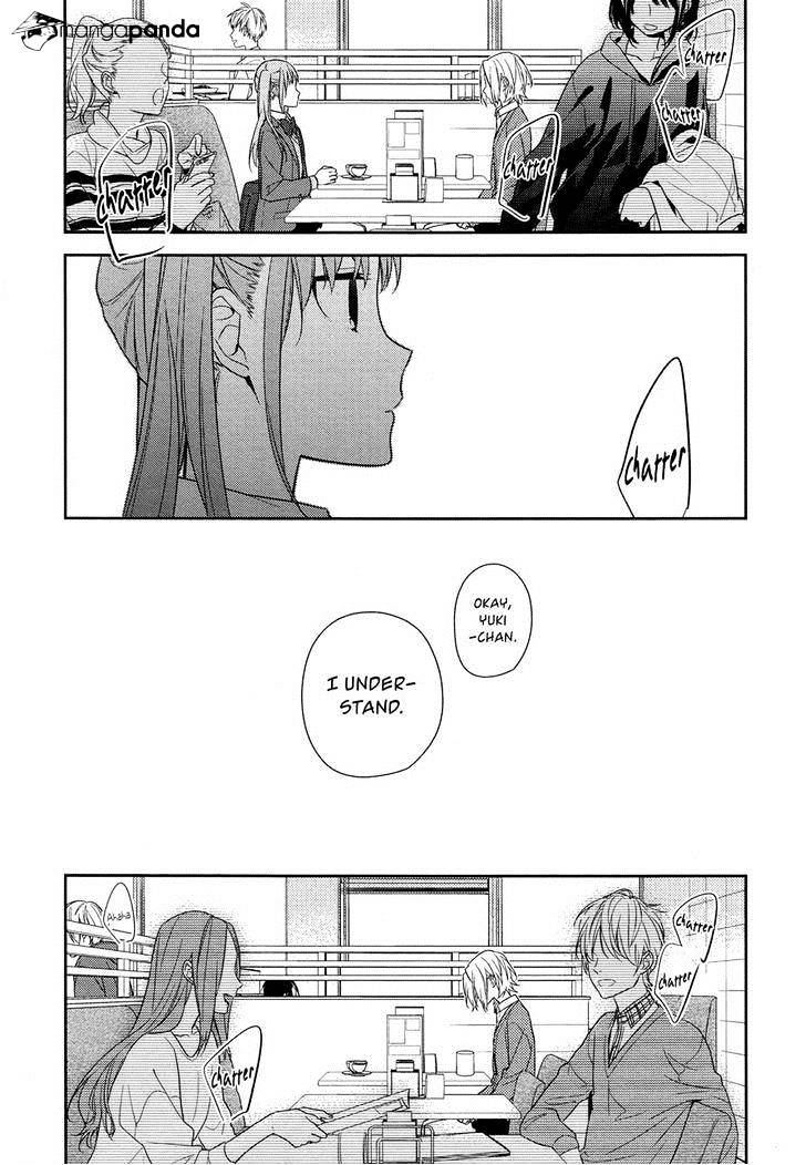 Horimiya, chapter 58