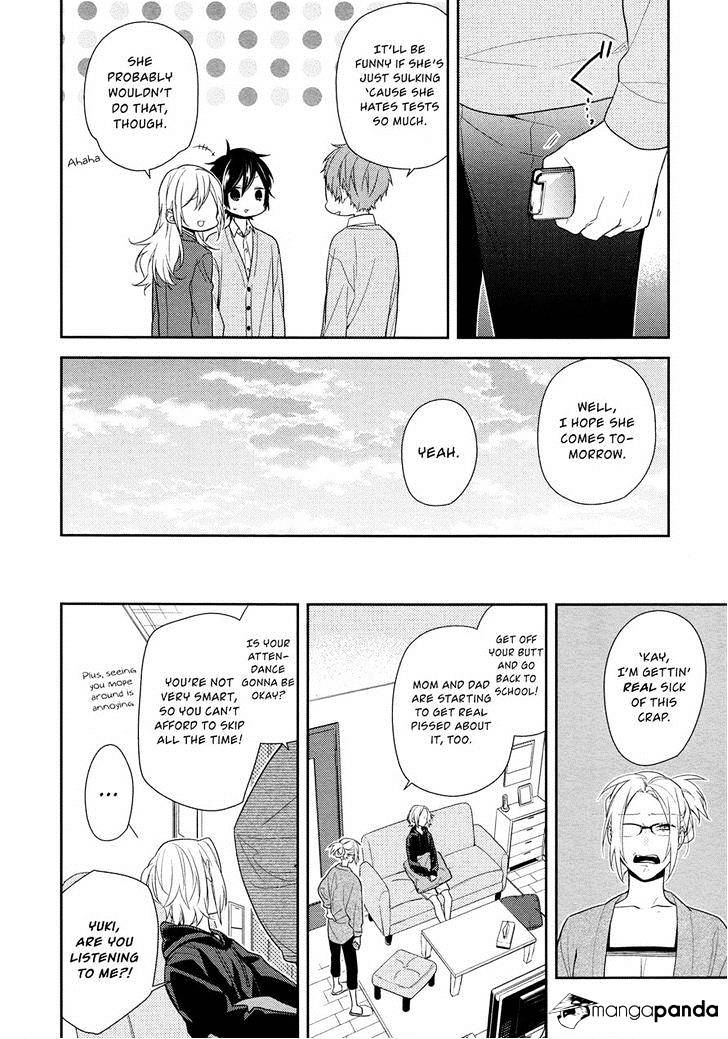 Horimiya, chapter 58