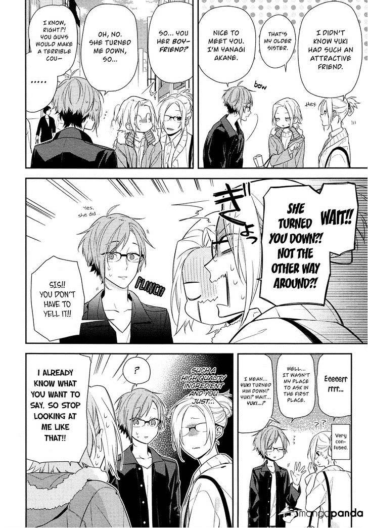 Horimiya, chapter 58