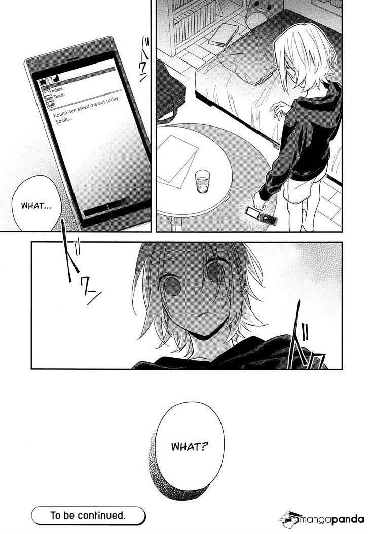 Horimiya, chapter 58