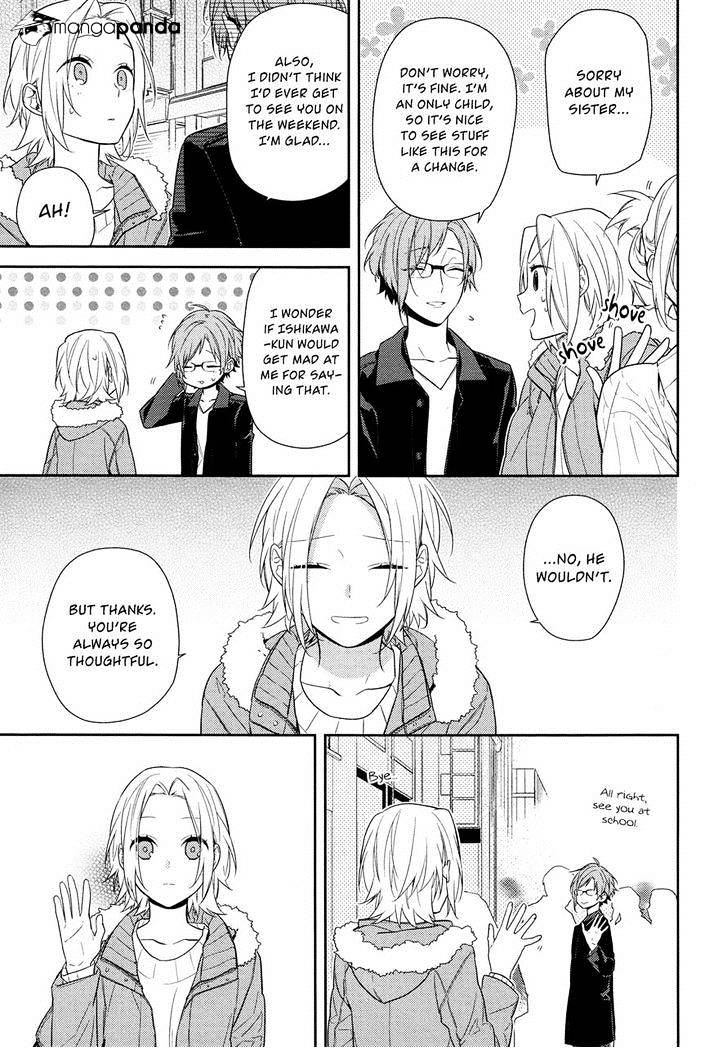 Horimiya, chapter 58