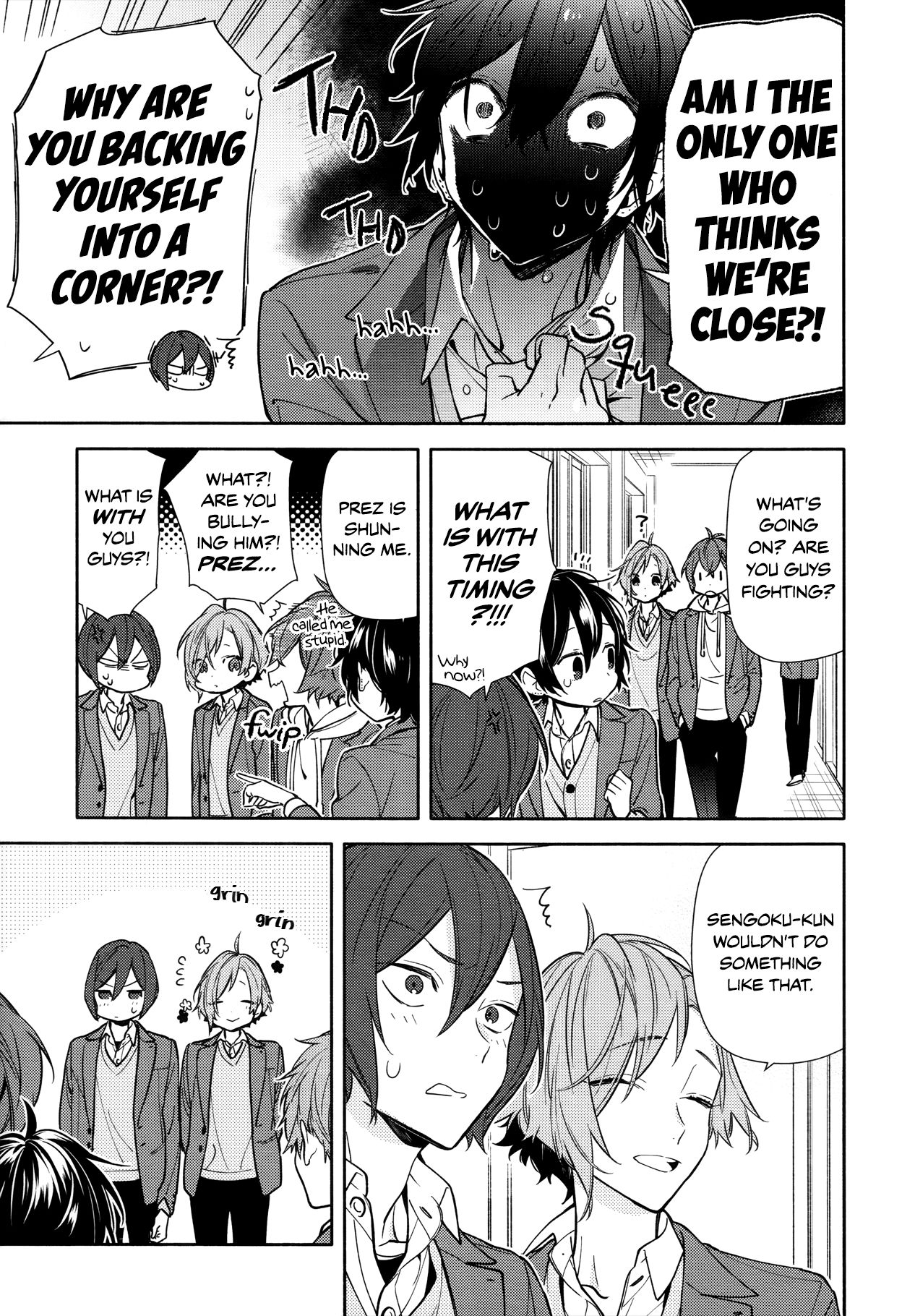 Horimiya, chapter 115