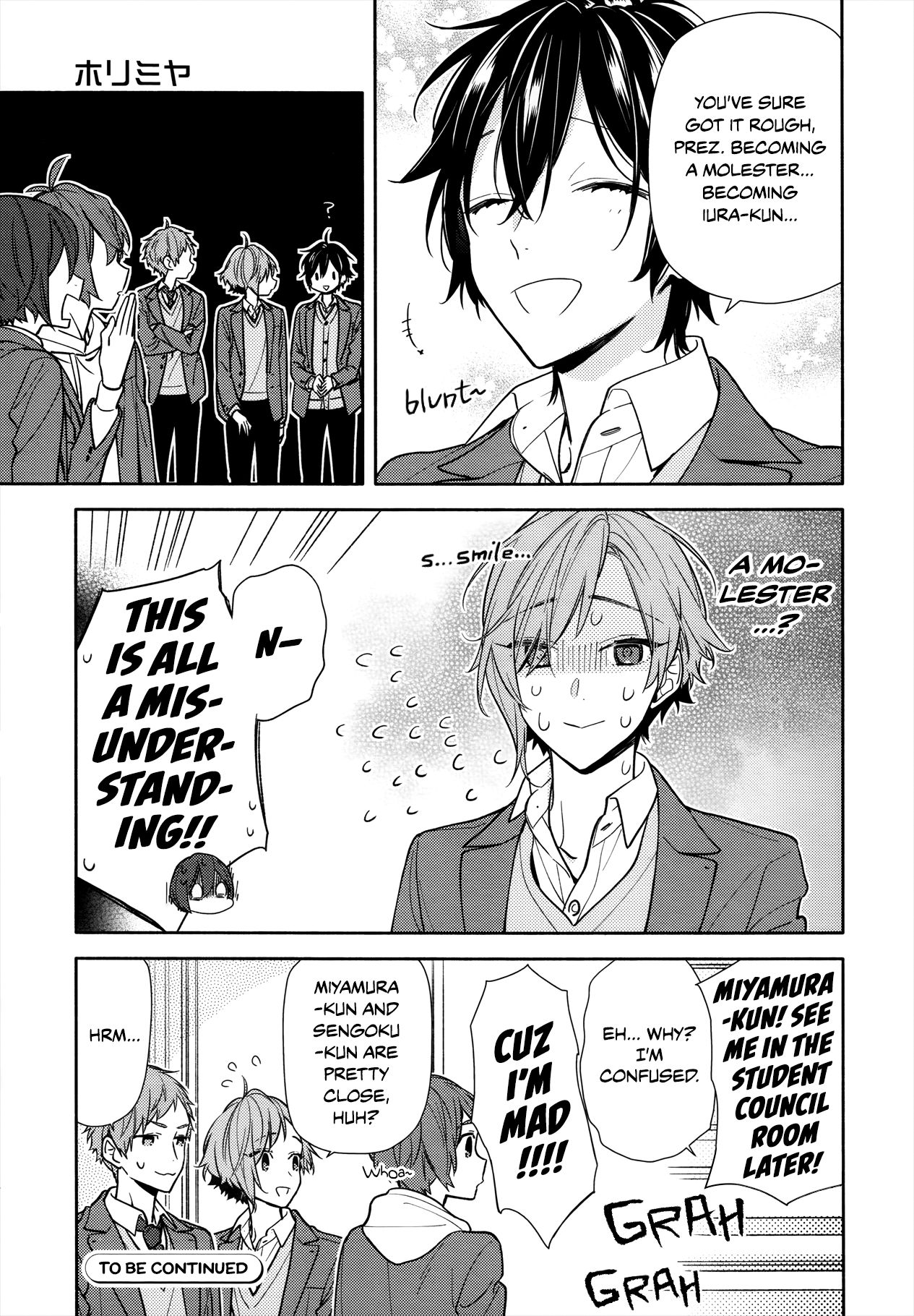 Horimiya, chapter 115