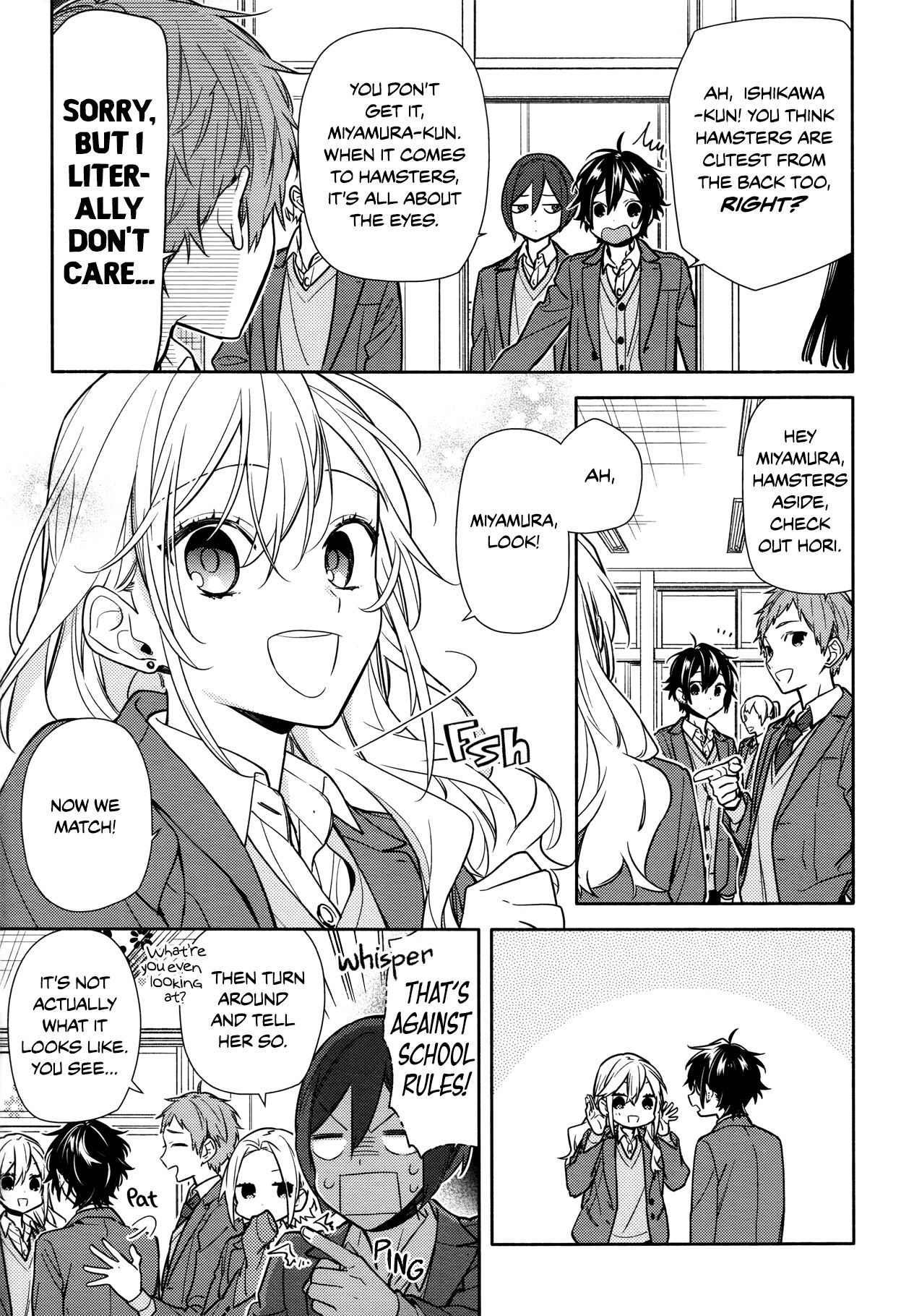 Horimiya, chapter 115